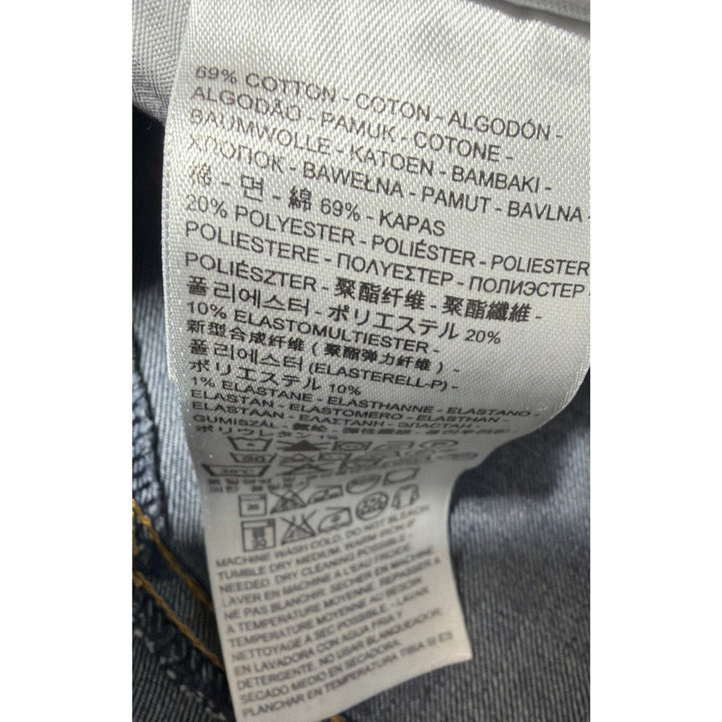 Levis Revel Slight Curve Skinny Dark Blue Womens Pants Jeans Size 31