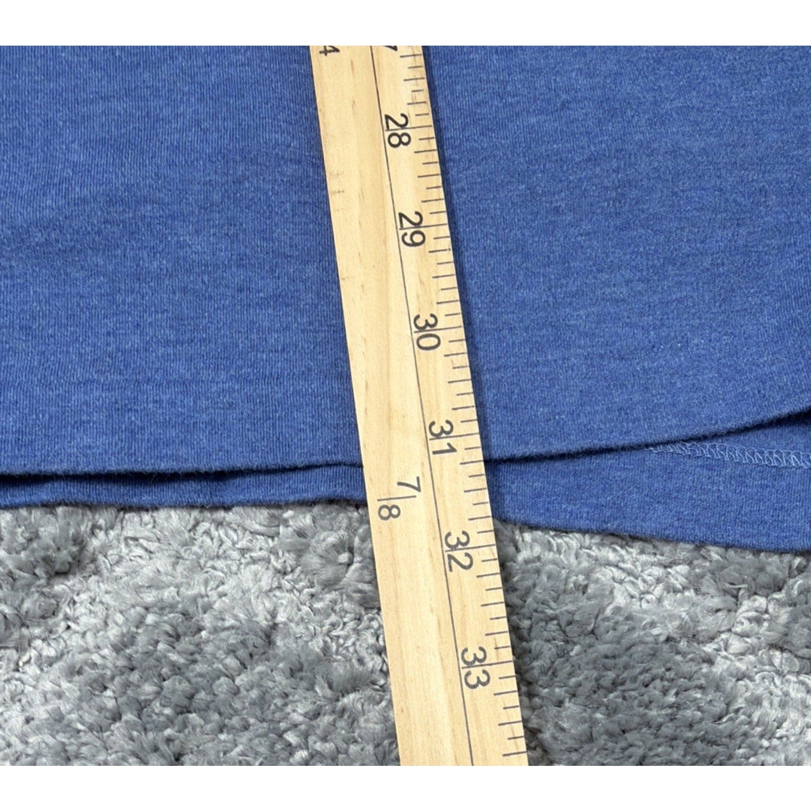 Ralph Lauren Polo Shirt Mens XXL Blue Rugby Long Sleeve Red Pony