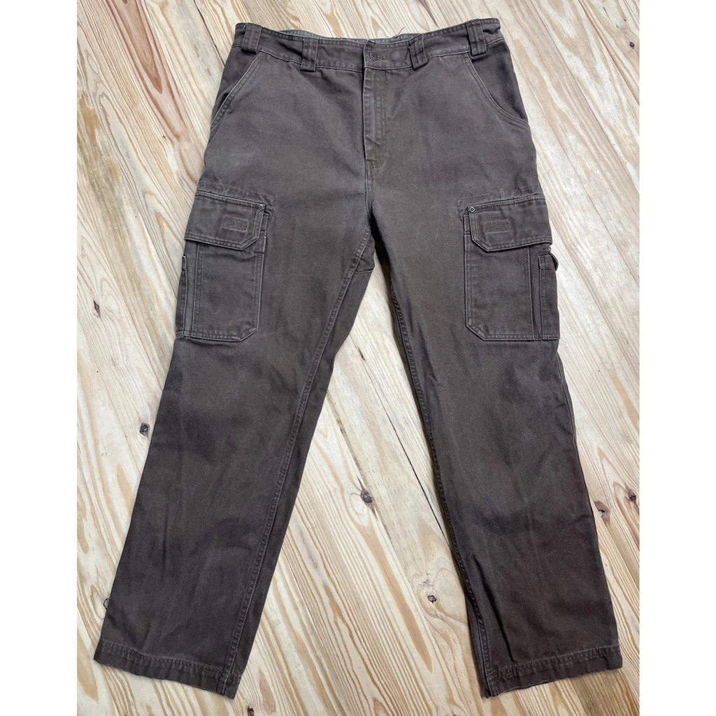 Rocky Outdoor Gear Mens Heavy Duty Canvas Cargo Work Pants 40x32 Brown