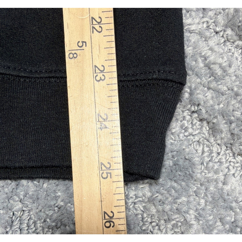 Rick and Morty Adult Swim Dimension Size S Black Crew Neck Fleece Sweatshirt