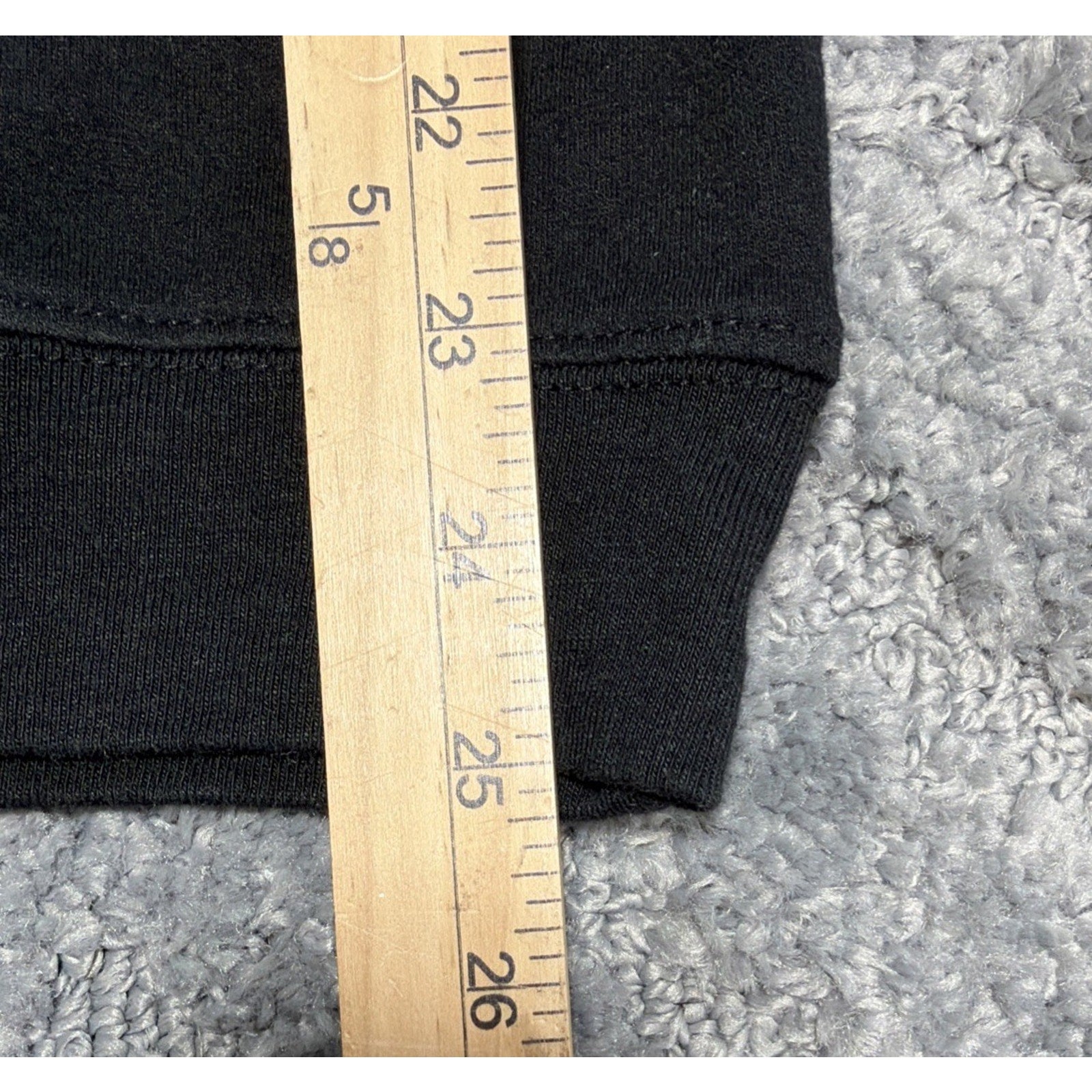 Rick and Morty Adult Swim Dimension Size S Black Crew Neck Fleece Sweatshirt