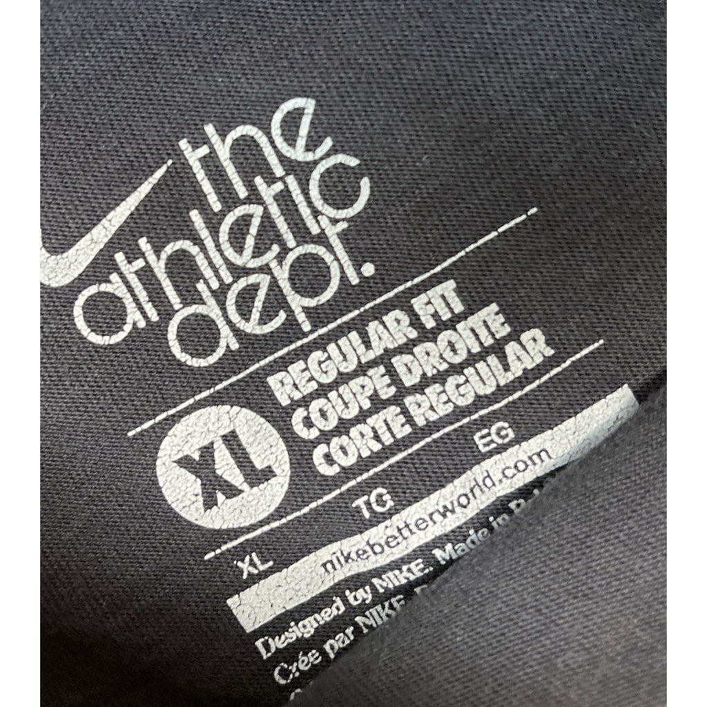 Nike Men's Just Do It Short Sleeve Crew Neck Shirt XL Regular Fit Black