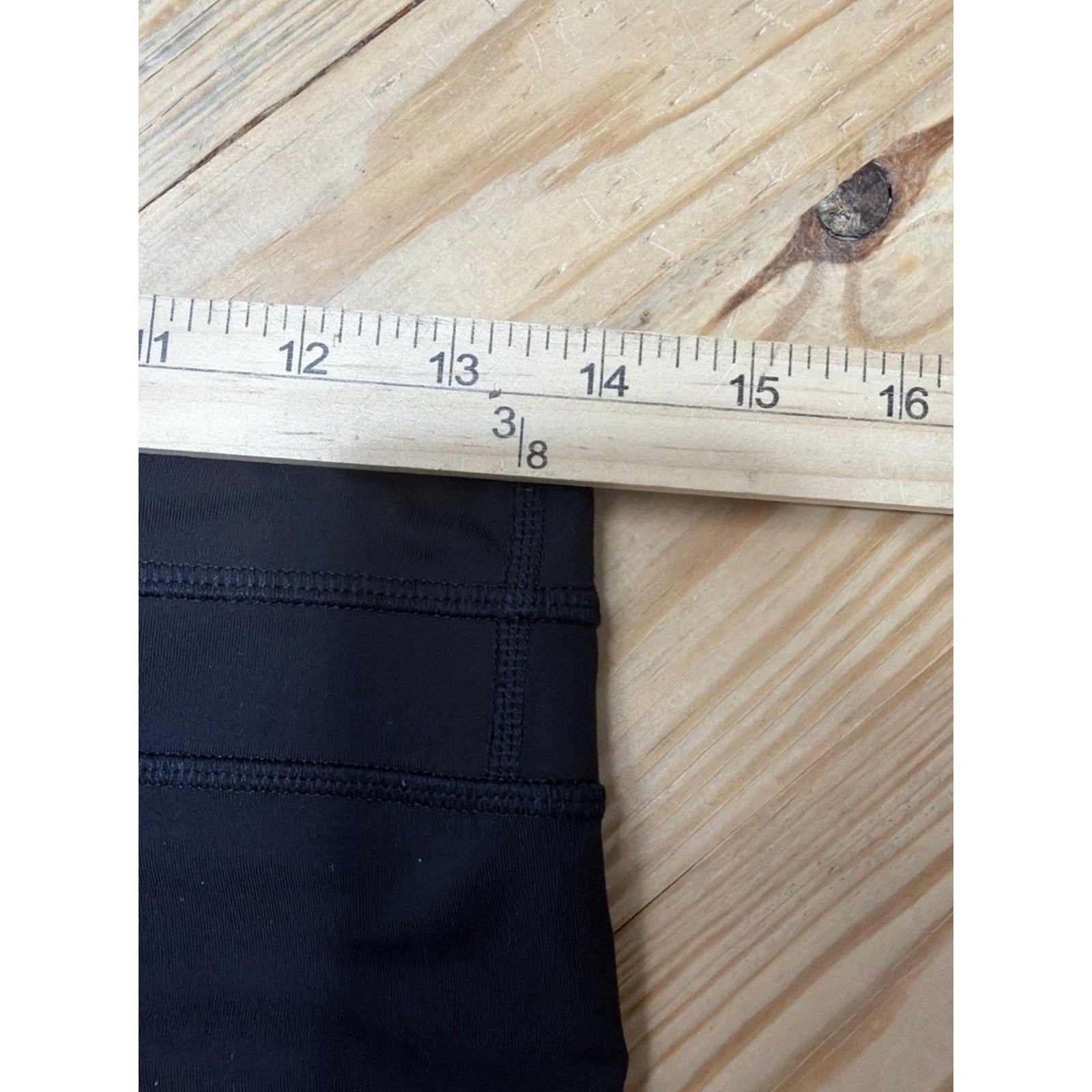 Lululemon Time To Sweat Crop *23" Black | SIZE: 6