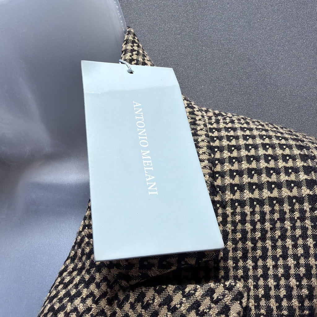 NWT Antonio Melani Women's Houndstooth Double Breasted Blazer Size 6 MSRP$195