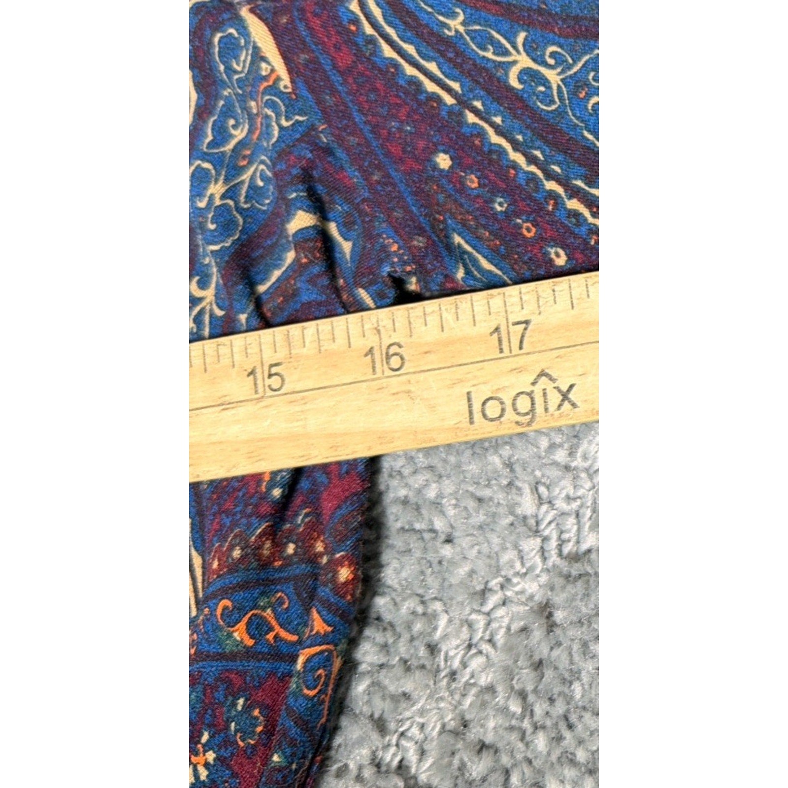 Talbots M Burgundy navy Paisley Sheath dress Stretch Career Cocktail Chic Midi