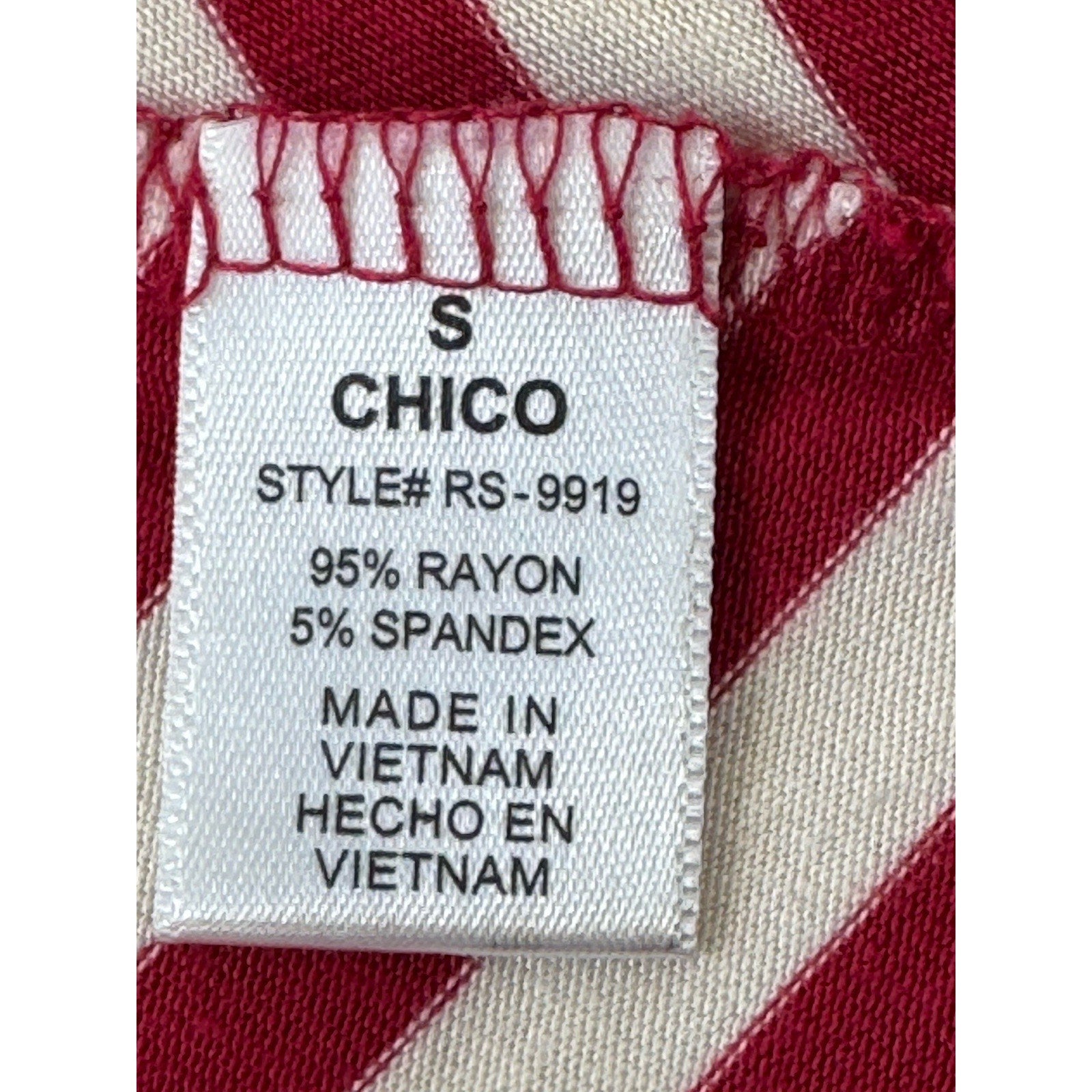 Chico Women's Raglan Short Sleeve Striped T-Shirt Dress Zenana Size Small