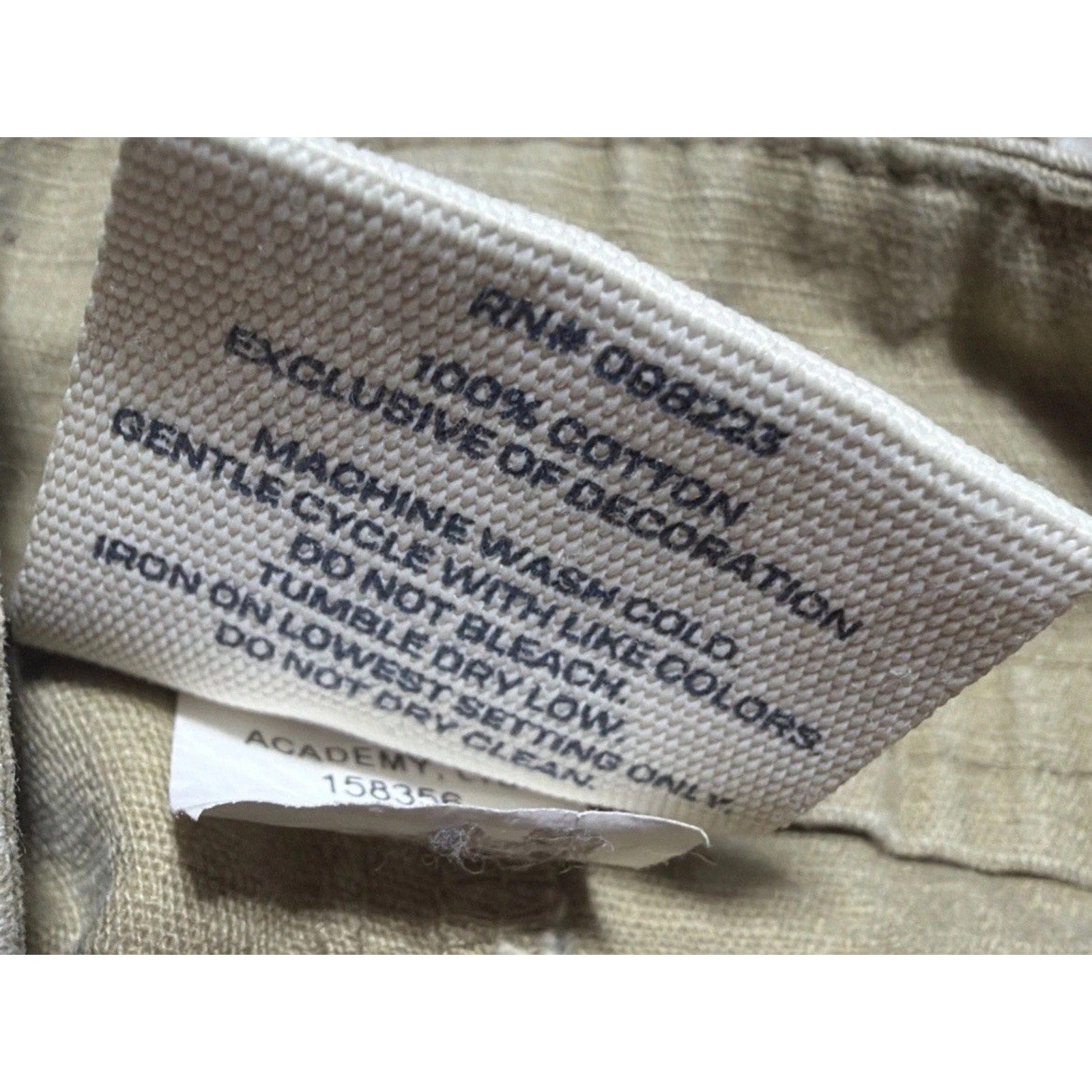 Magellan Cargo Shorts Mens 38 Ripstop Cotton Fabric Outdoors Hiking Brown Casual