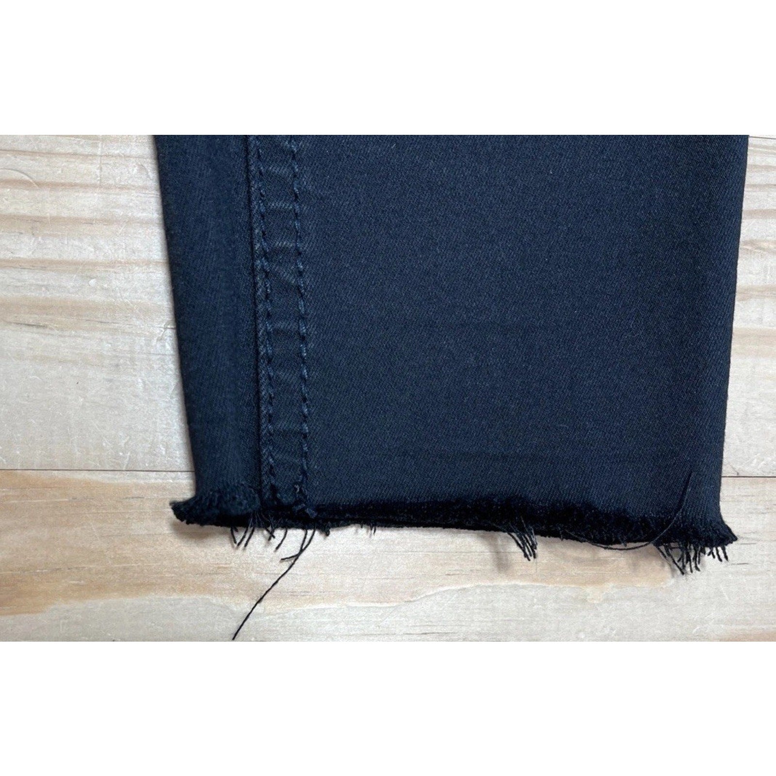 Rock Revival Women's Beliss Black Rhinestone Stretch 5 Pocket Jeans Size 28x29