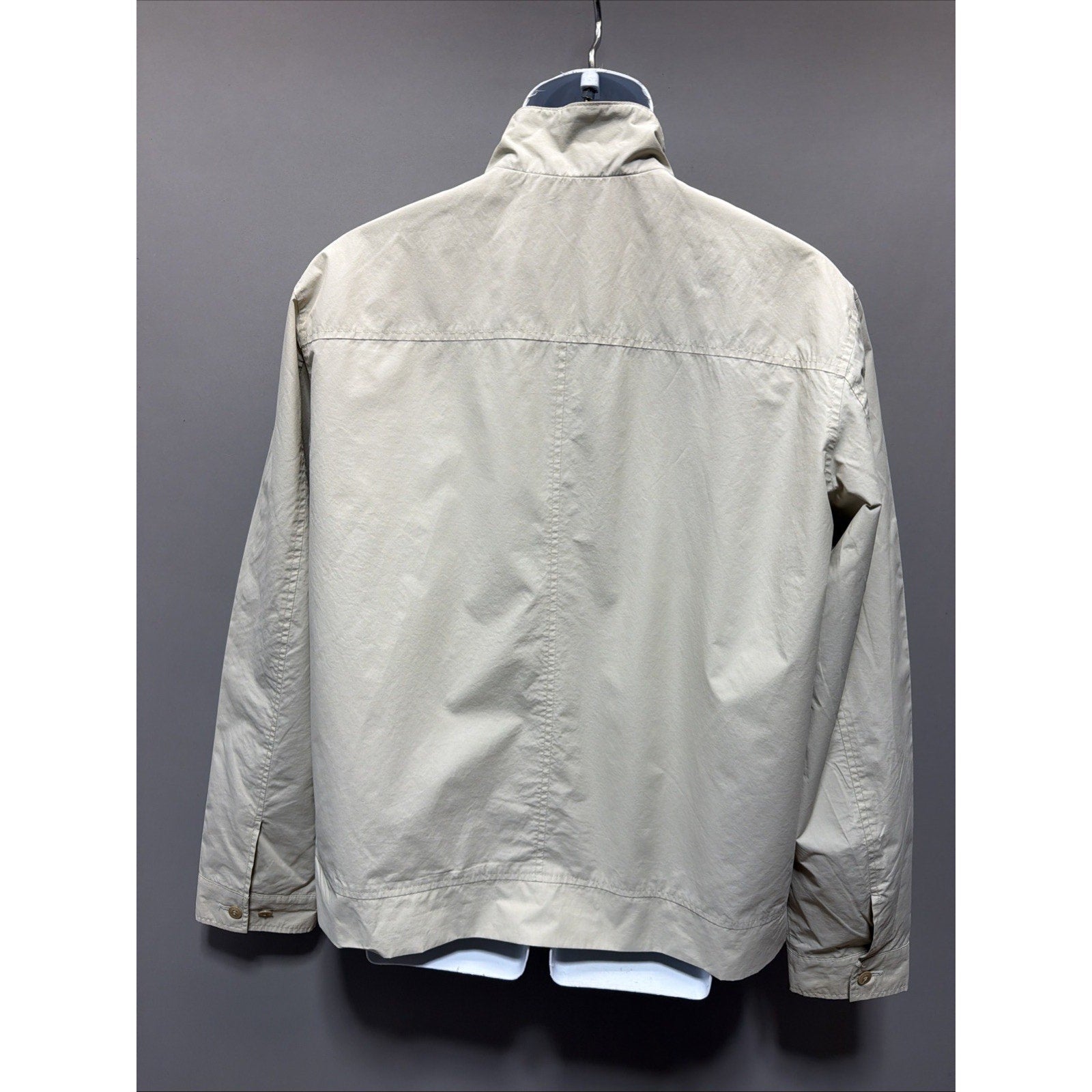 HICKEY FREEMAN BOMBER JACKET LINED COAT ZIP UP SIZE L MADE IN KOREA