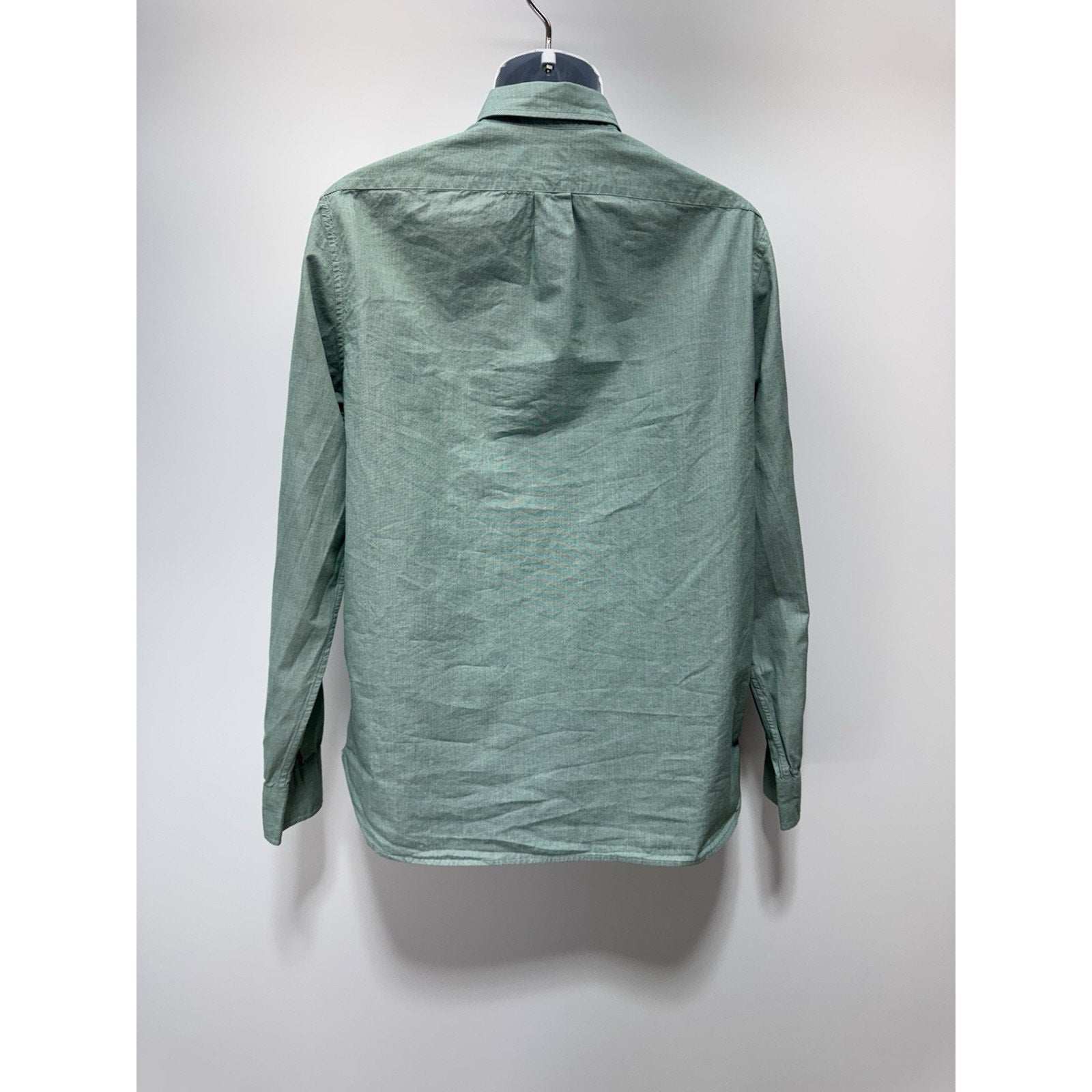 J CREW Mint Green Classic Fit 100% Cotton Button Down Shirt Men’s Size Medium