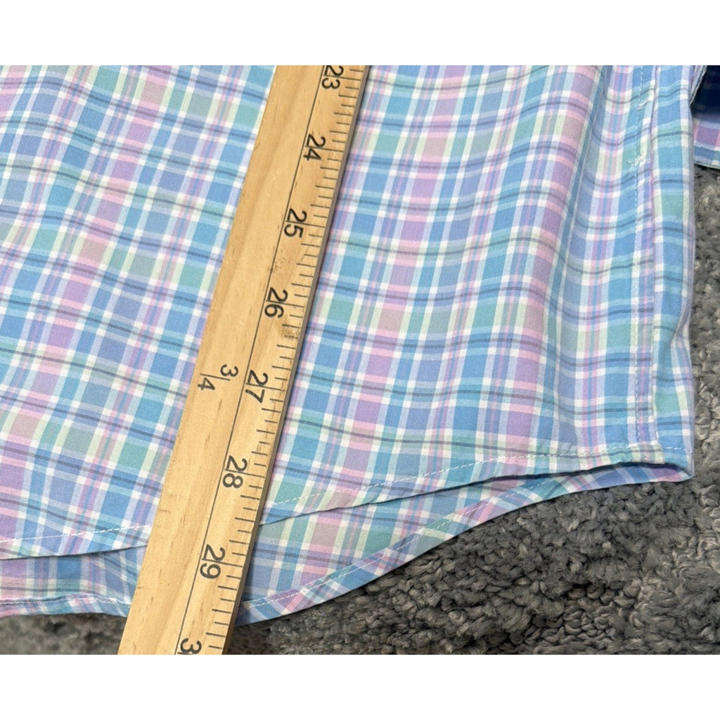 VINEYARD VINES Men's Long Sleeve Button Front Whale Shirt Size L