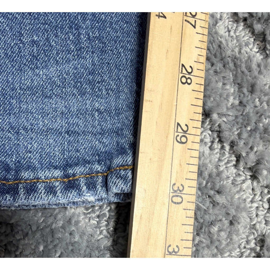 H&M Jeans Skinny Coupe Moulante Mens Size 30x32 Blue Distressed Jeans