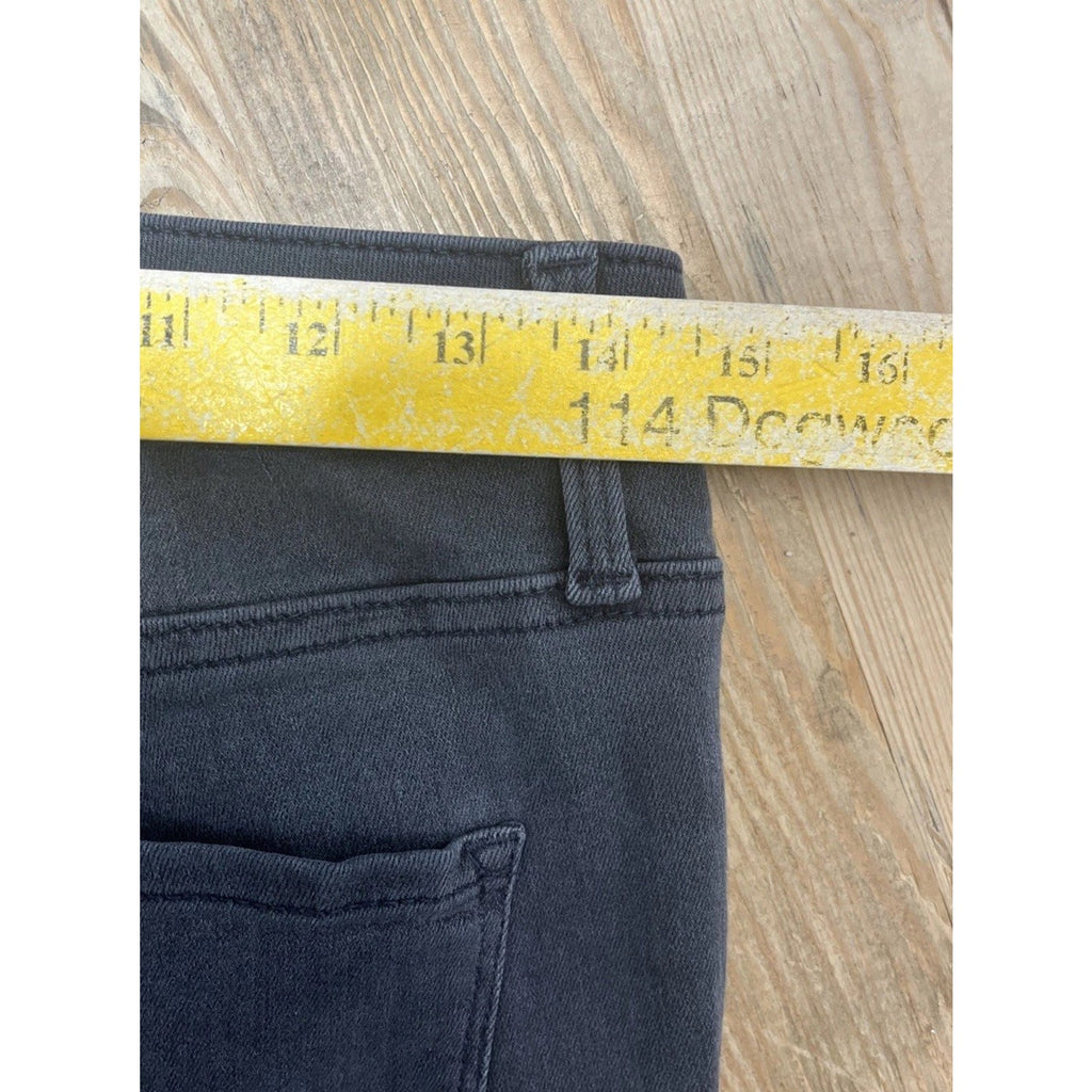 Talbots Flawless Jeans Women's 4 Gray High-Waist Jegging Ankle 28x28