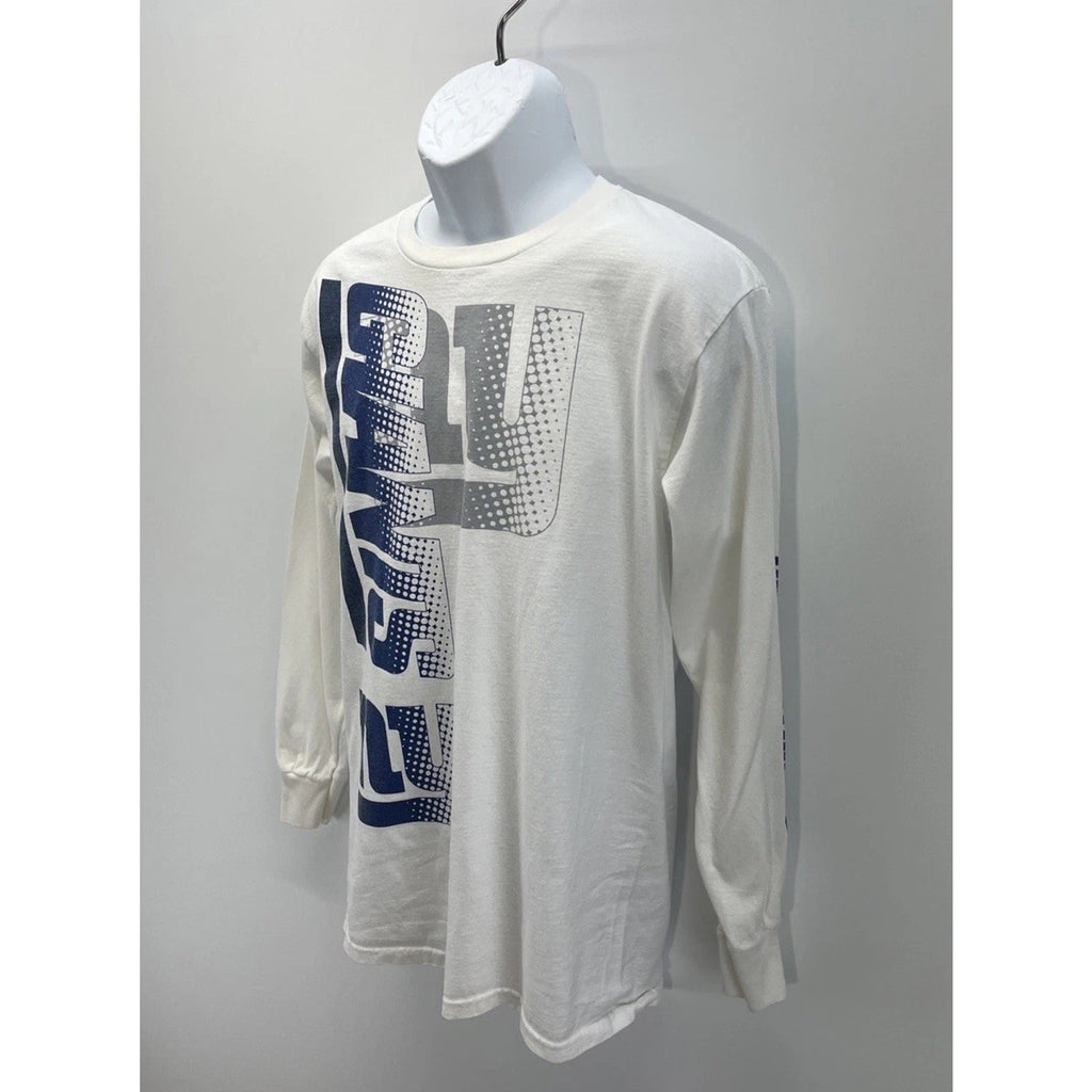 New York Giants Shirt Mens M White Long Sleeve NFL Football Team Apparel 2011