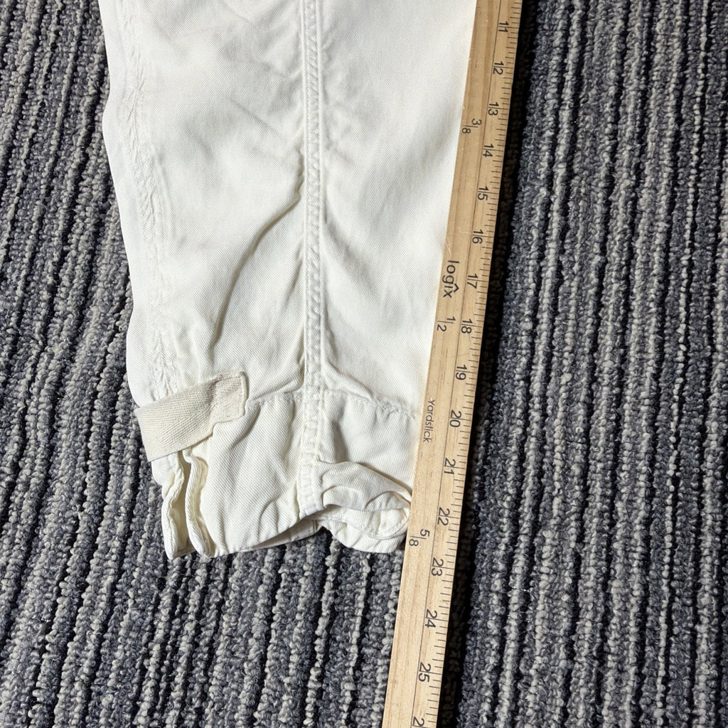 Zara Women's Balloon Tapered Leg Biege High Waisted Pants Size Medium