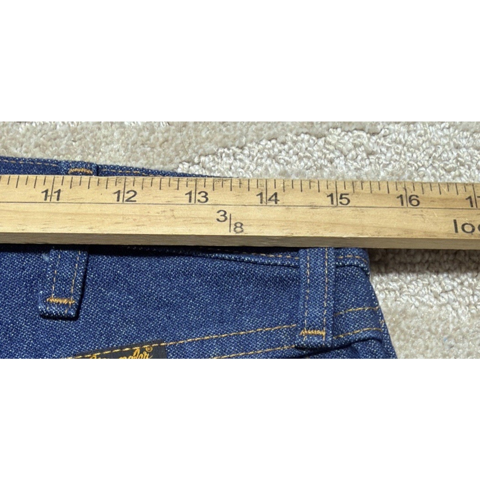 Wrangler 100% Cotton Denim Blue Jeans Cowboy Cut 13MWZ Mens Size 30x32 NWOT