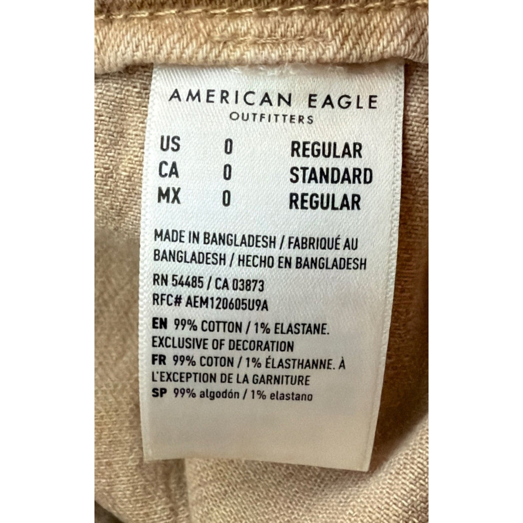 AMERICAN EAGLE OUTFITTERS Super High Rise Baggy Wide Leg Pants 0 25x31