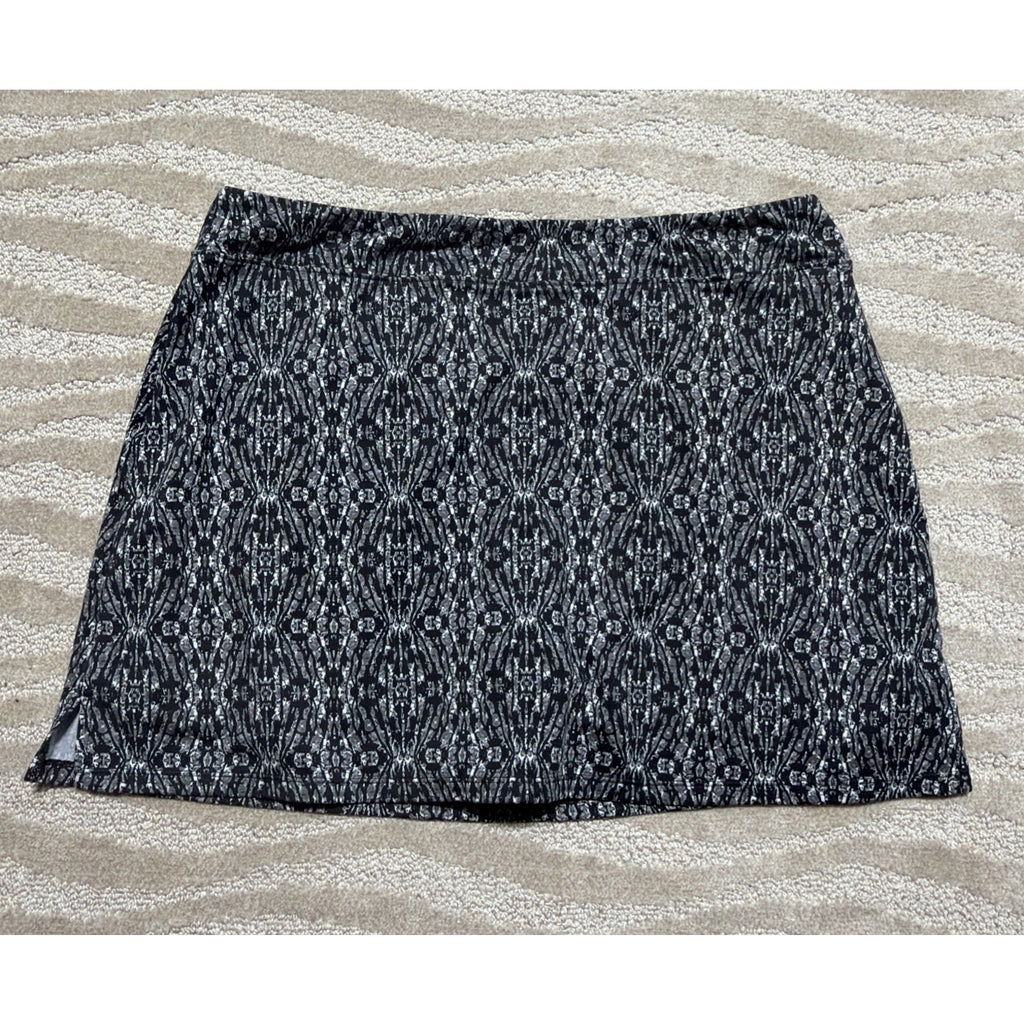 Tranquility by Colorado Clothing Women Gray Black With Active Skort With Size XL
