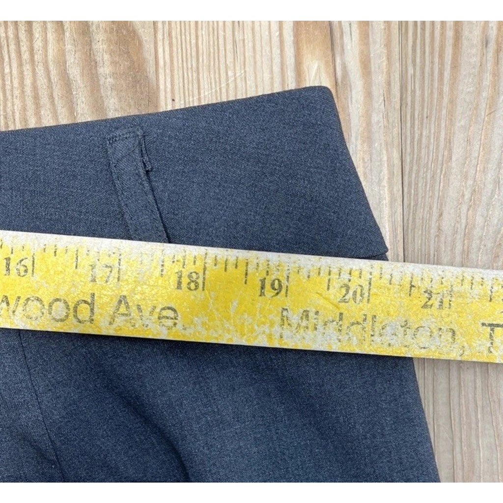 Zac & Rachel Heathered Ore Gray Dress Pants Curvy Fit 18 NWT