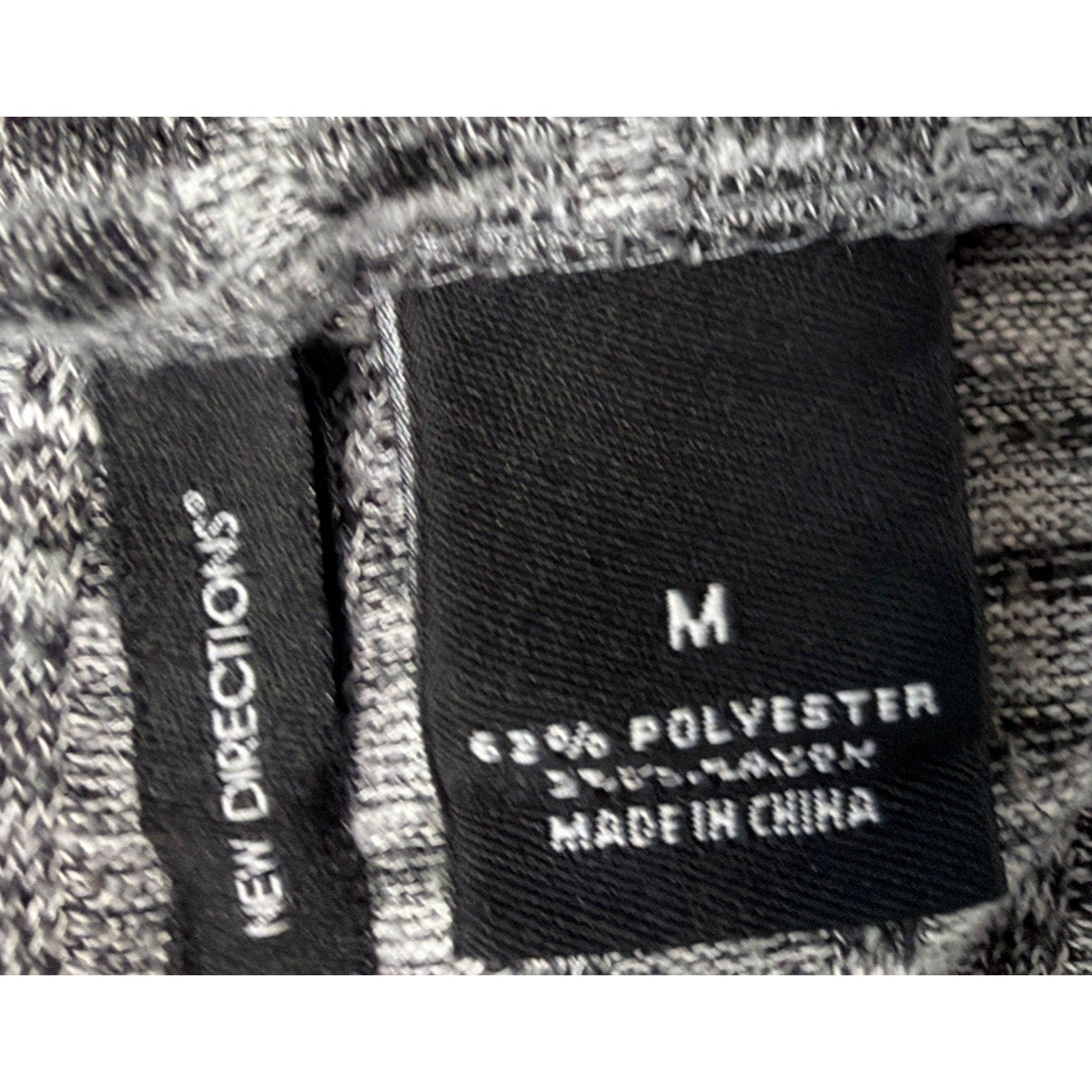 New Direction Womens 3/4 Sleeve Long Cardigan M