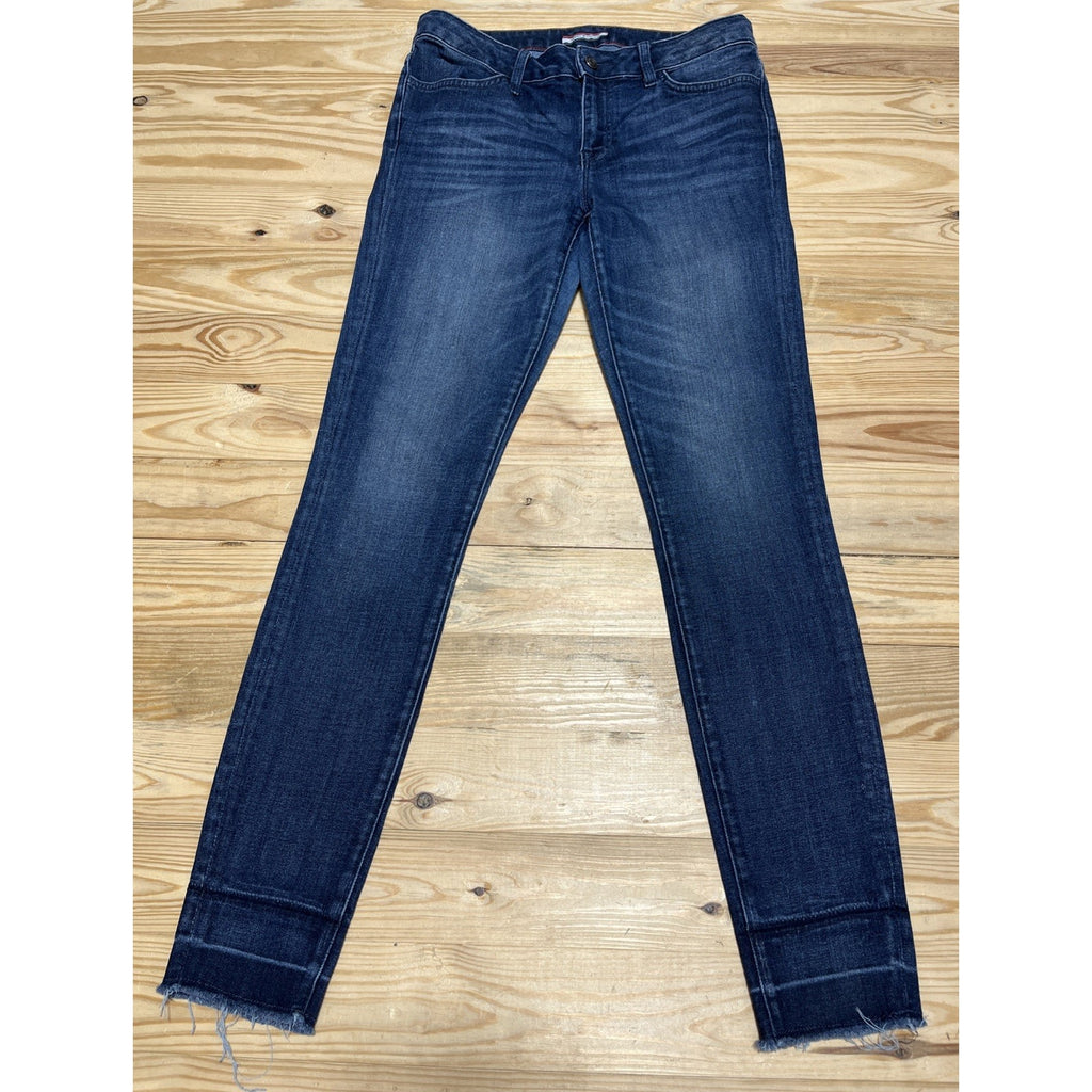 TOMMY HILFIGER Legging Jeans Women's Size 6 Raw Hem