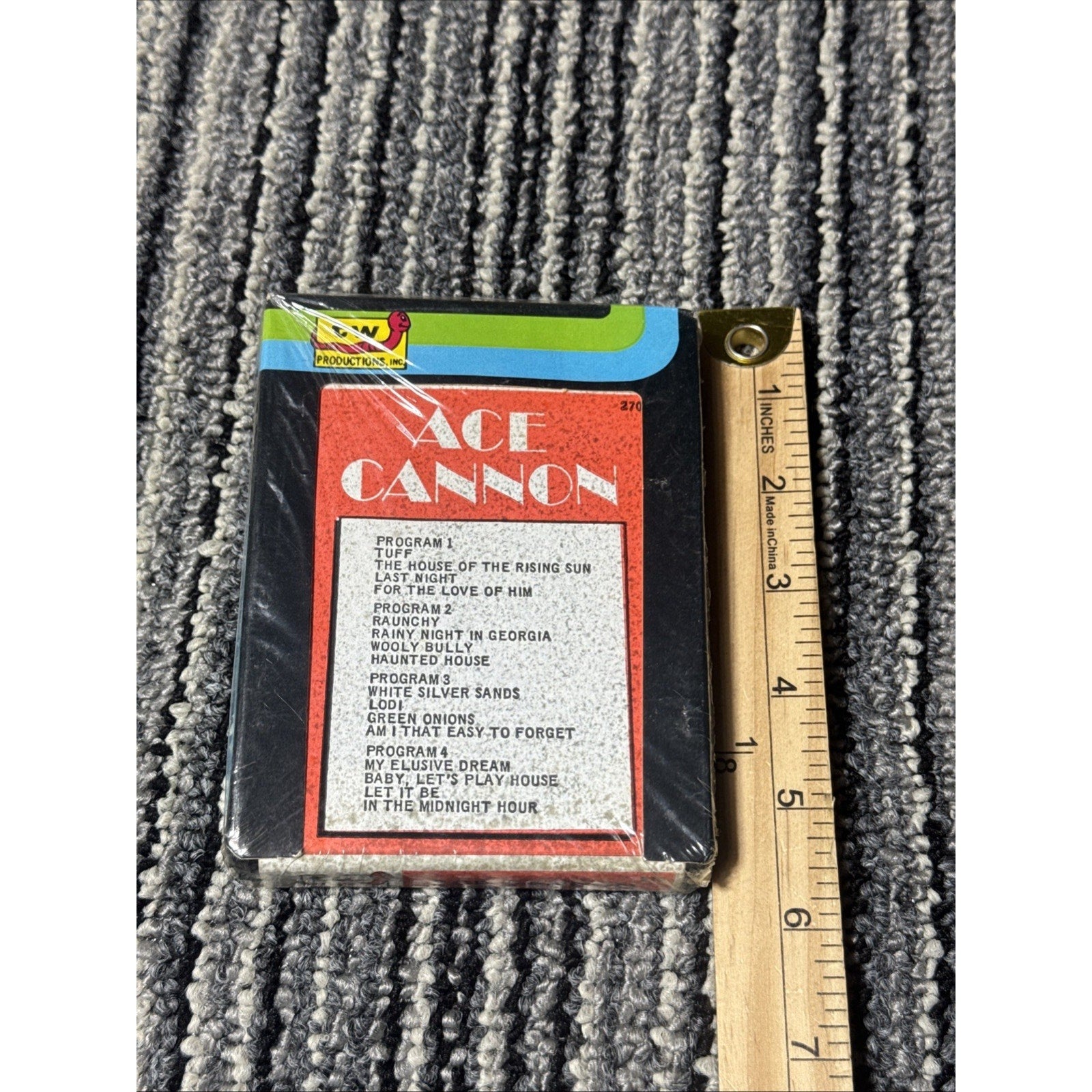 Ace Cannon 8 Track Stereo Tape TW Productions 270 Vintage SEALED? Rare Sax