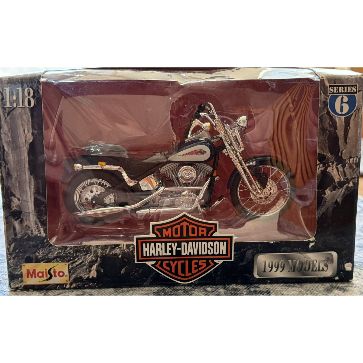 1999 Maisto Harley Davidson #31360 Series 2 1999 FXSTS Springer Softail NIB