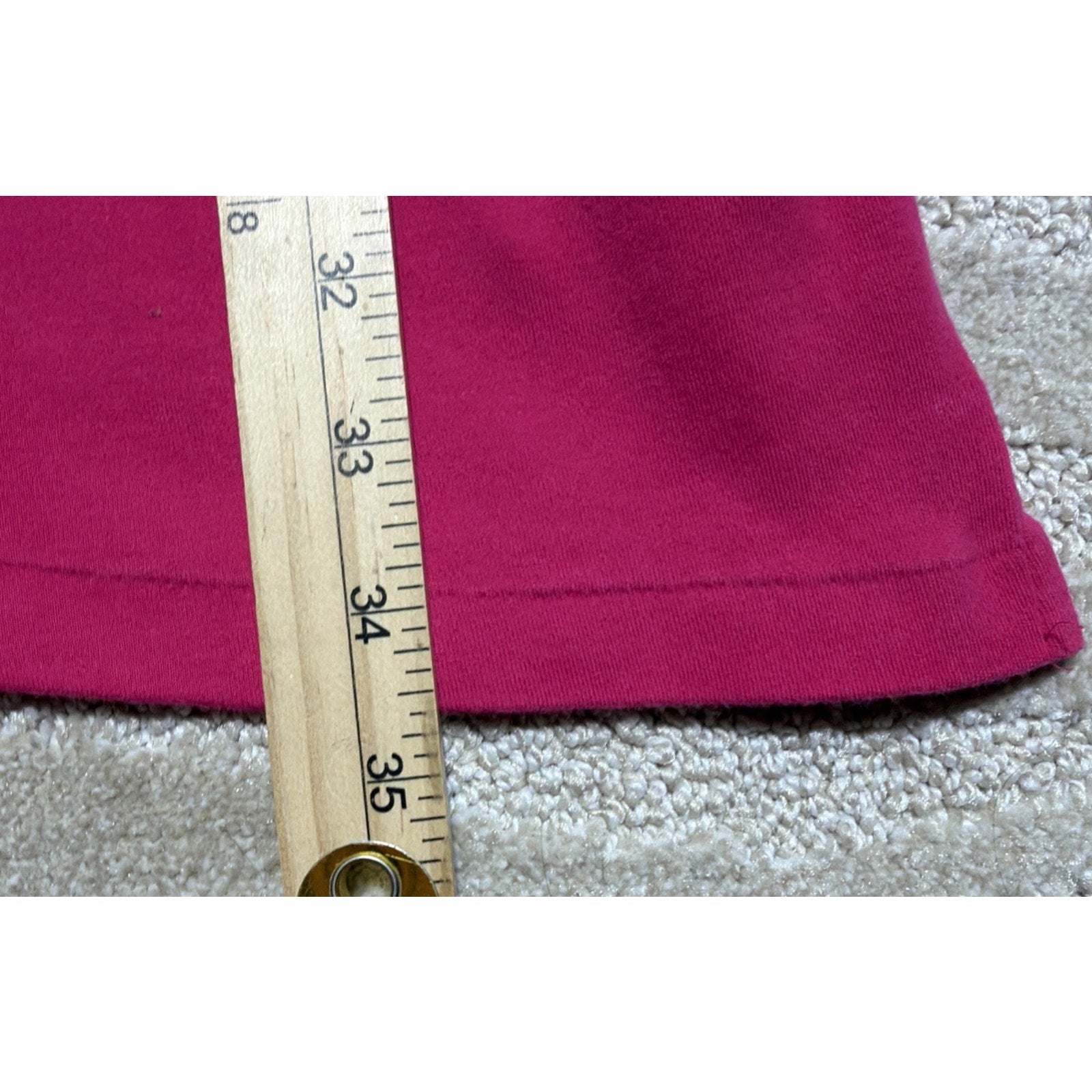 POLO RALPH LAUREN Women Short Sleeve Dress Pink Size L