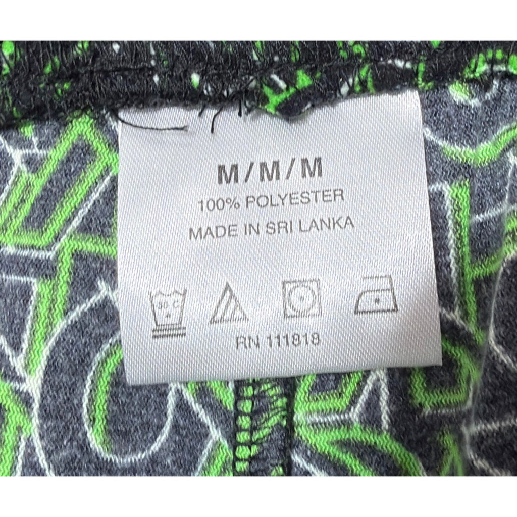 MICHAEL KORS All Over Print Black Green Loungewear Sleep Pants Men's M NWT
