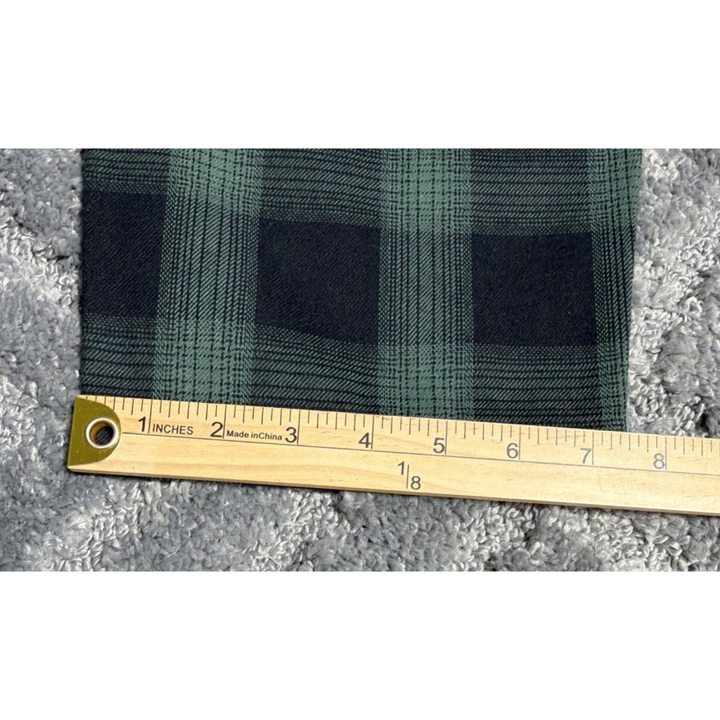 Houston White Adult Plaid Tailored Suit Pants - Green 38x30 Measure 38x28