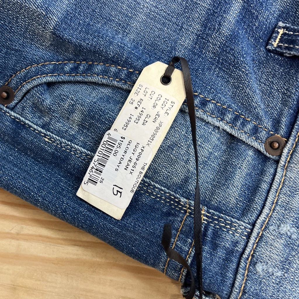 Textile Elizabeth & James Named Iggy Skinny Jeans Size 25 USA Made