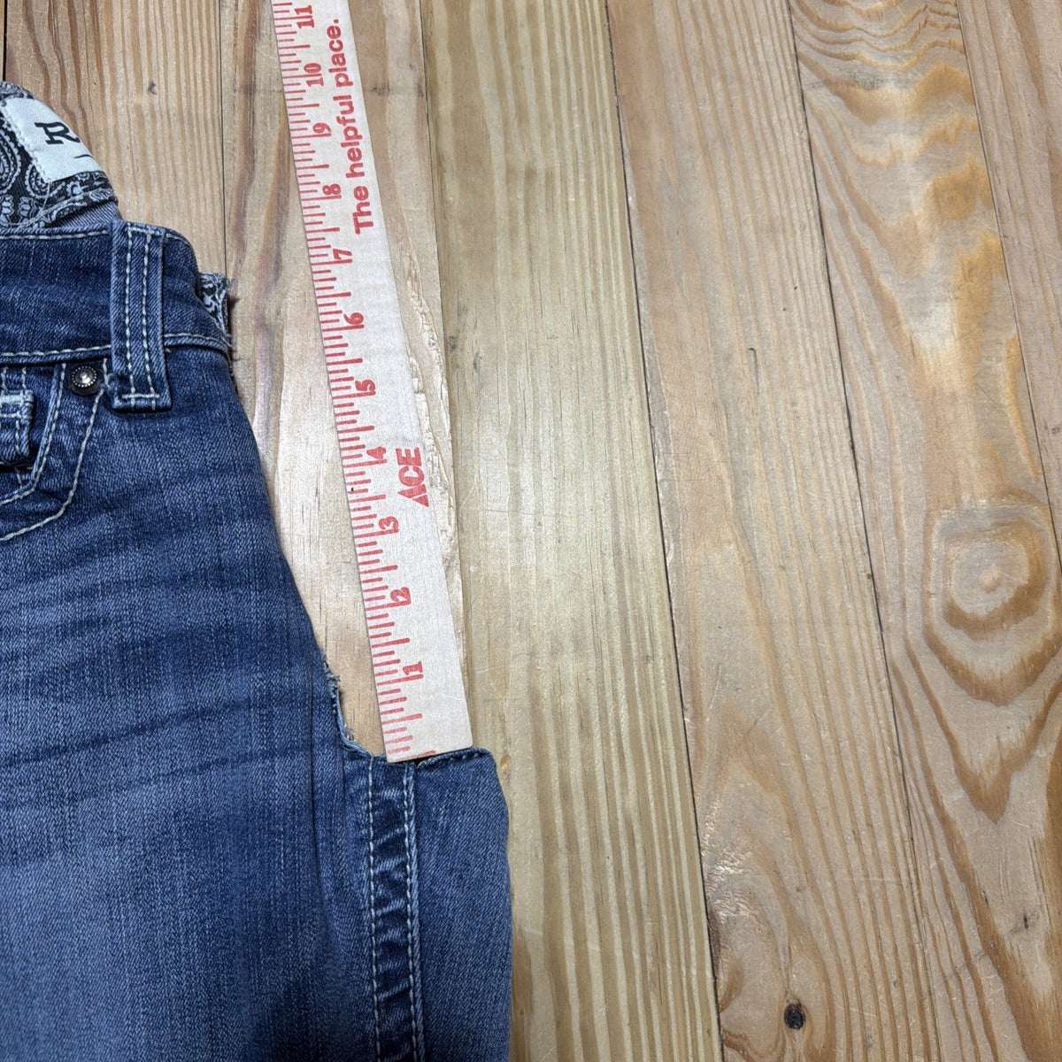Ariat Jeans Womens 27 Short Real Denim Riding Jeans Mid Rise Straight