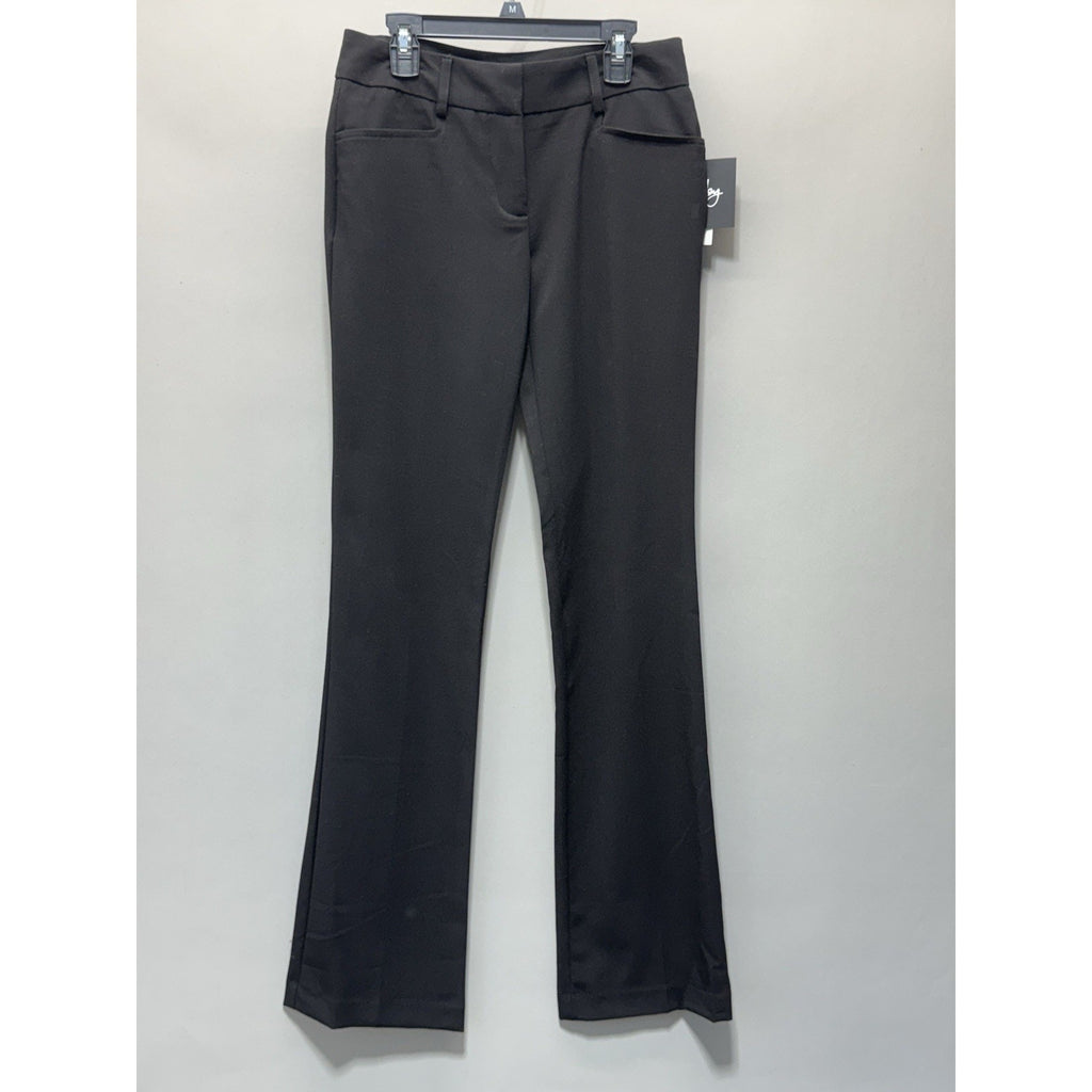 By & By Black Bootcut Dress Pants Womens Size 1 Stretch Office Work Career NWT