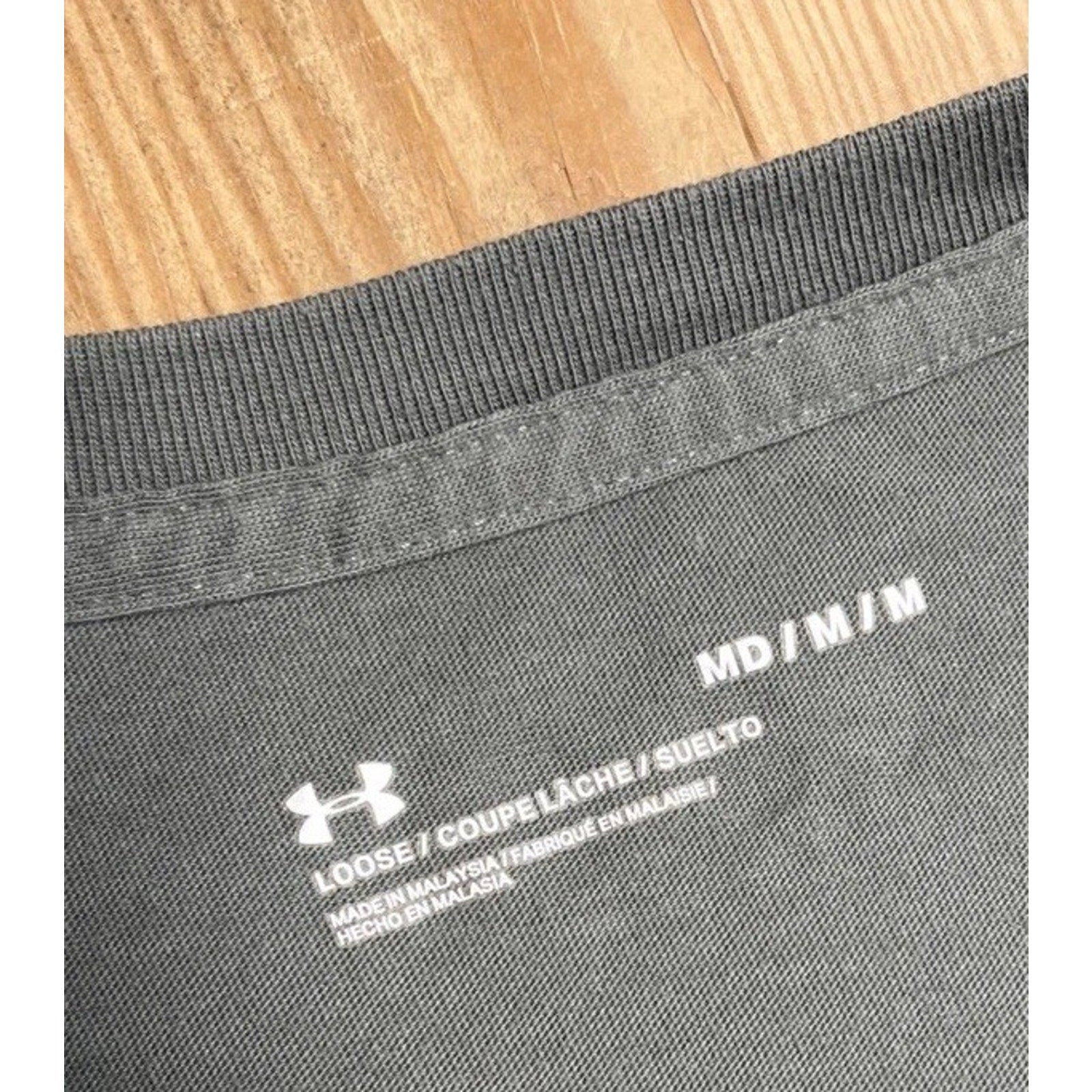 Under Armour Stacked Logo Fill T-Shirt - Mossy Taupe Size Medium