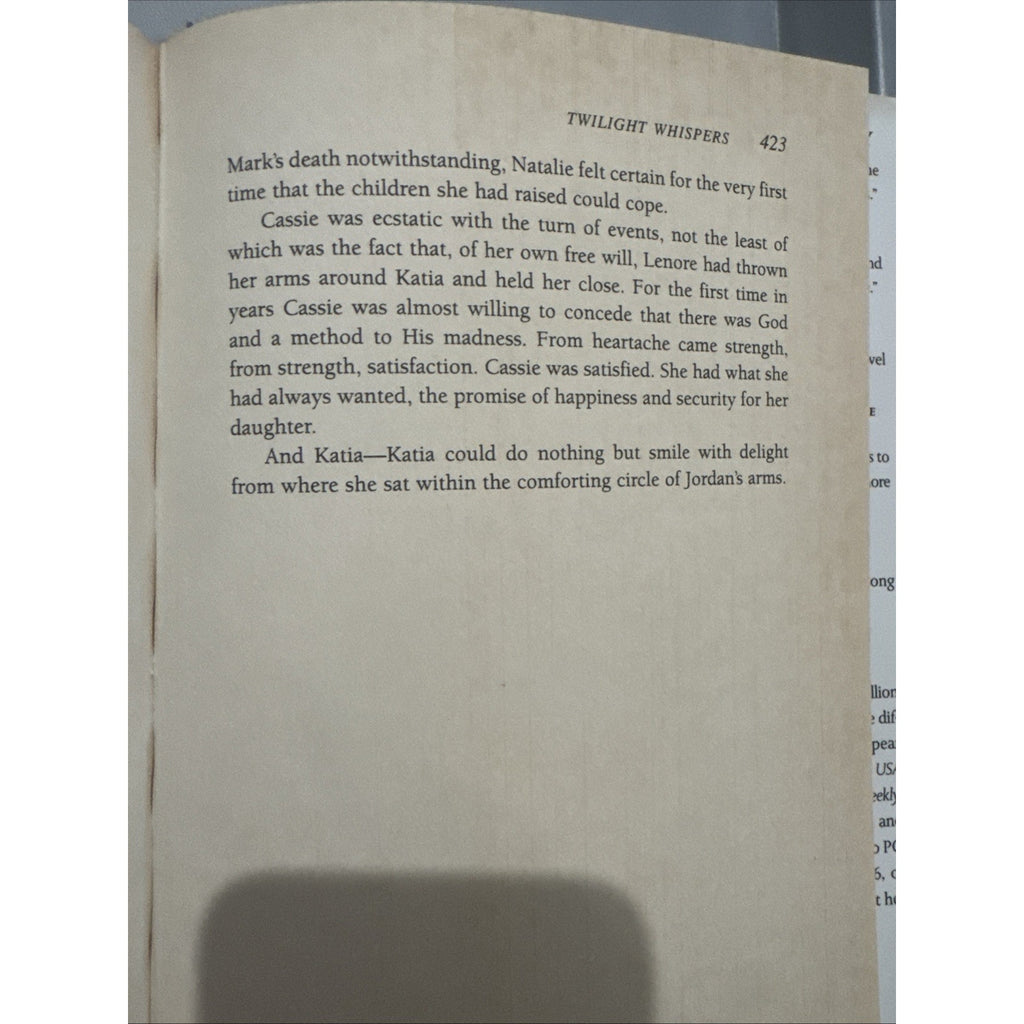 Twilight Whispers - Hardcover, by Delinsky Barbara - Very Good b