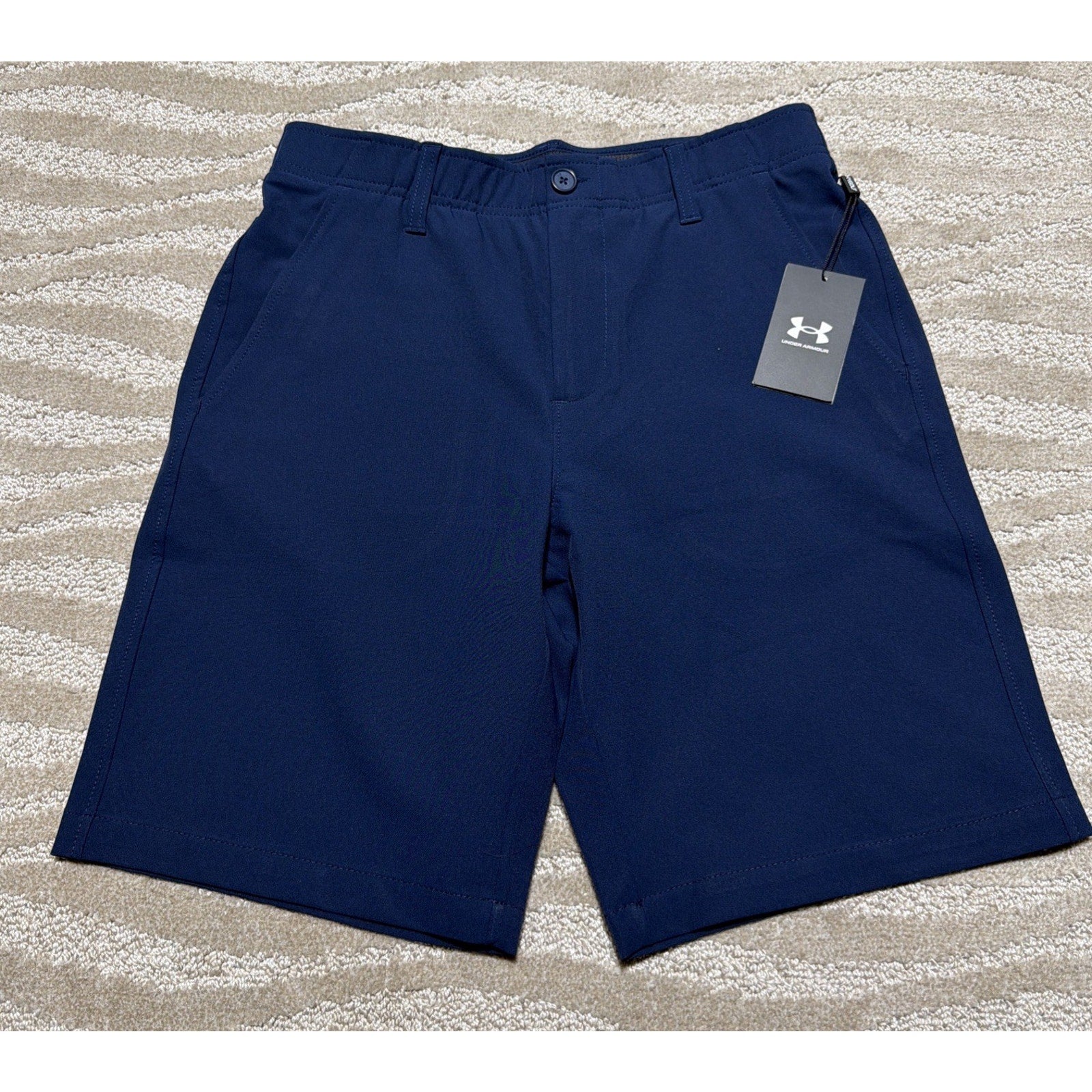 Under Armour Golf Shorts Mens 30 Blue UA Drive Performance 10" Inseam 1364409