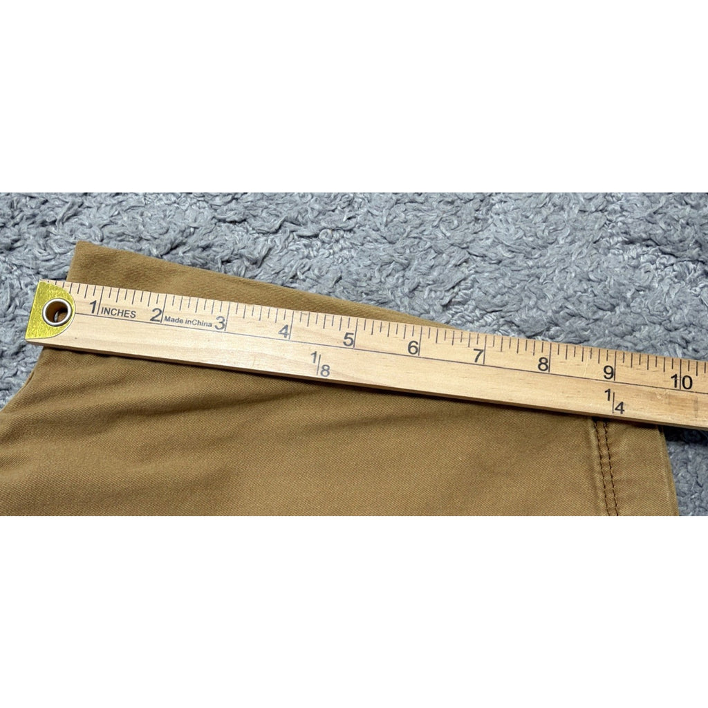 NEW Old Navy Chino Shorts Men 40 Brown Cotton 10" Inseam Preppy Casual NWT