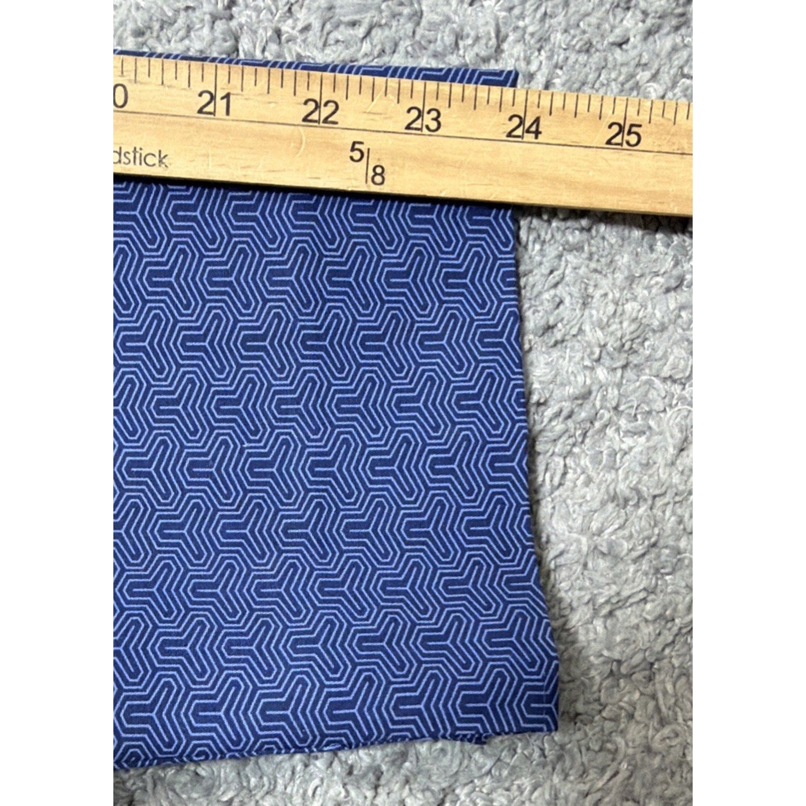 Hilary Radley New Women’s 4 Blue Geometric Print Slim Leg Cropped Pants Stretch