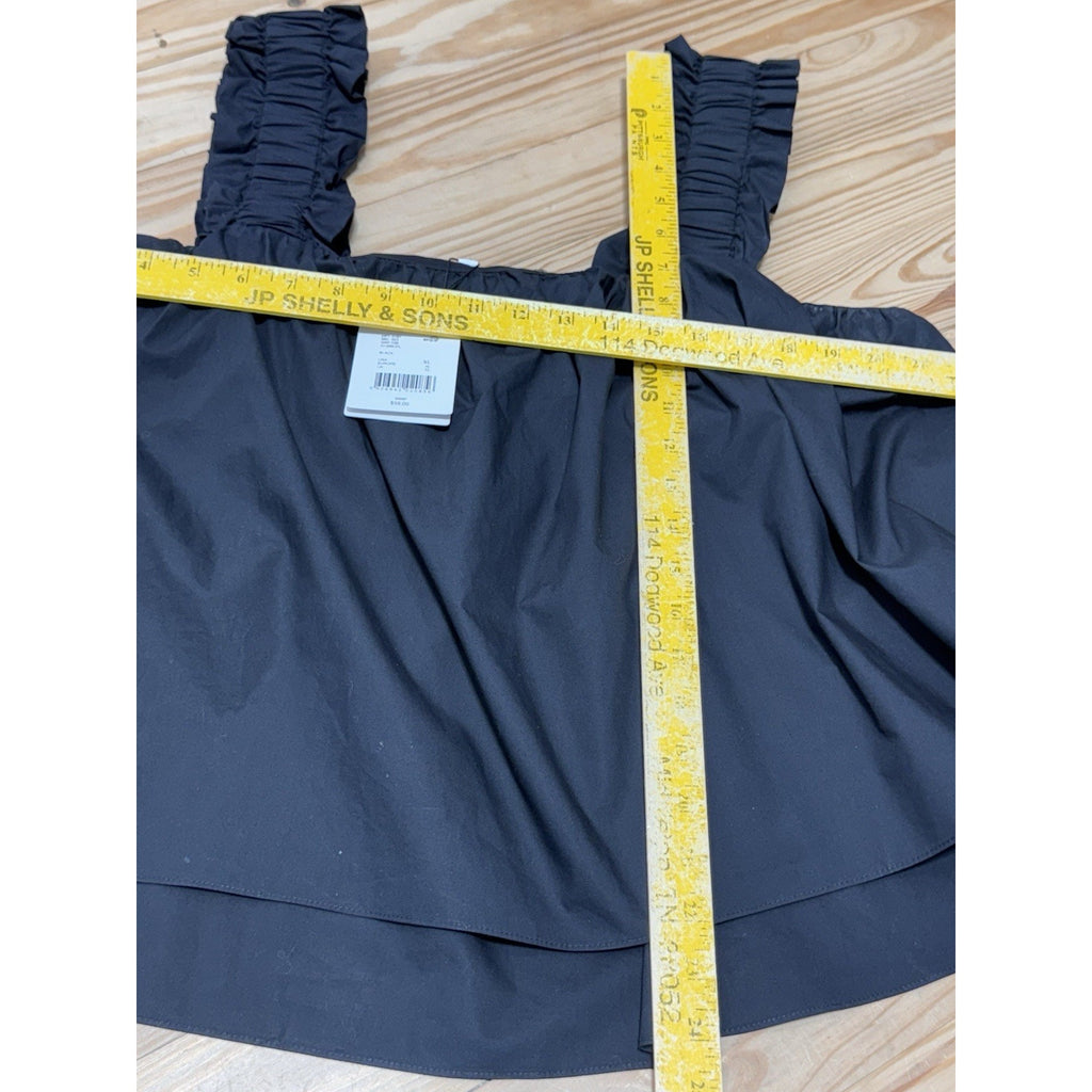 Gibson Latimer Sleeveless Black Cotton Top Tank Cotton Women’s Size X-Large New