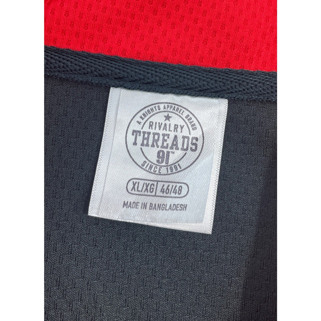 Rivalry Threads '91 Nebraska Cornhuskers Quarter-Zip Pullover Sweater XL EUC