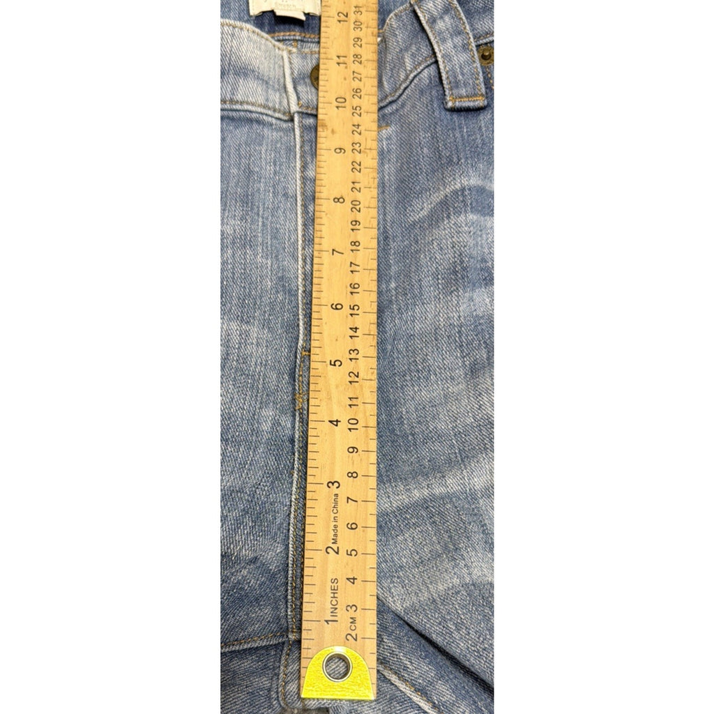J Crew Jeans Women 31 Blue 90’s Classsic Straight Fit Medium Wash Denim 33x30