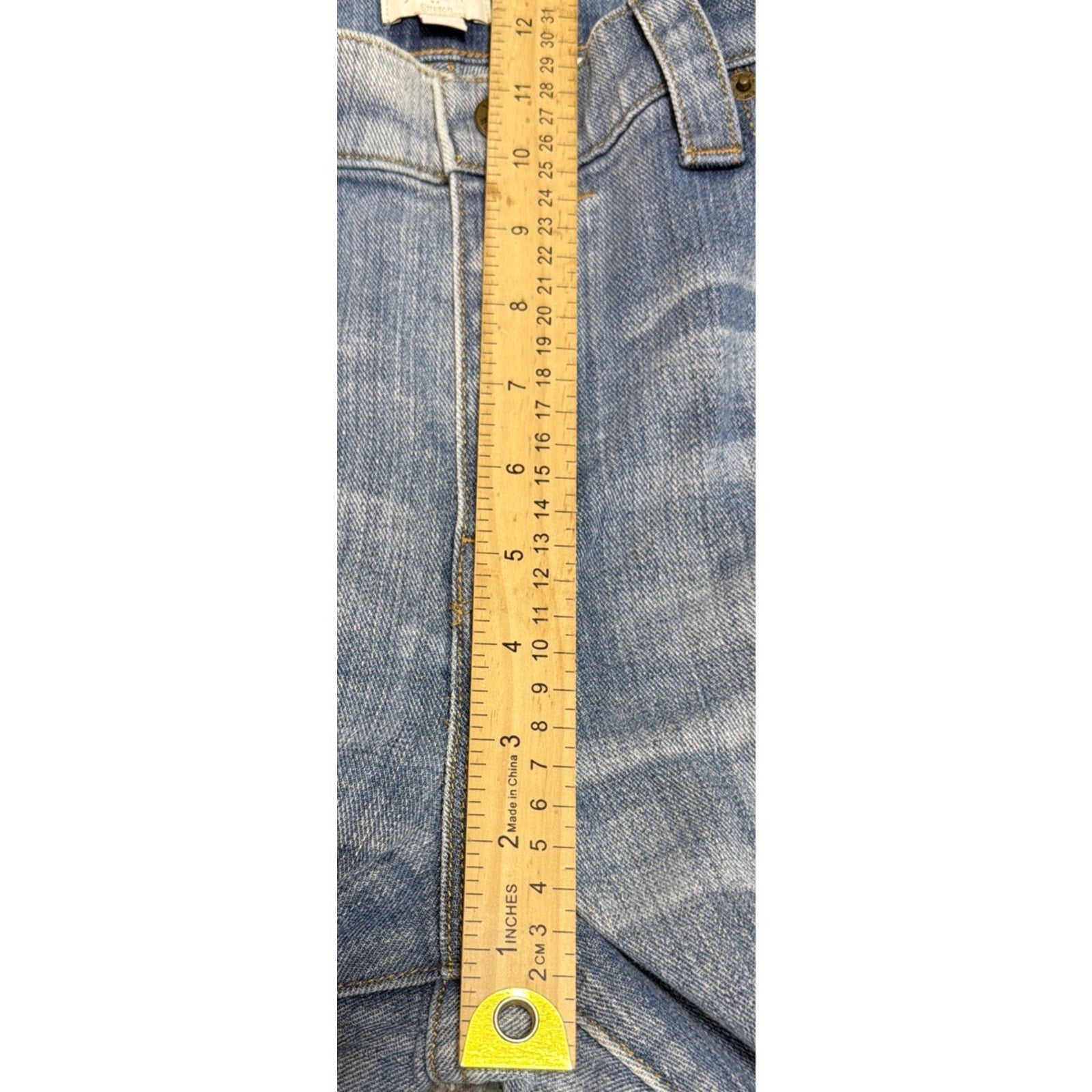 J Crew Jeans Women 31 Blue 90’s Classsic Straight Fit Medium Wash Denim 33x30