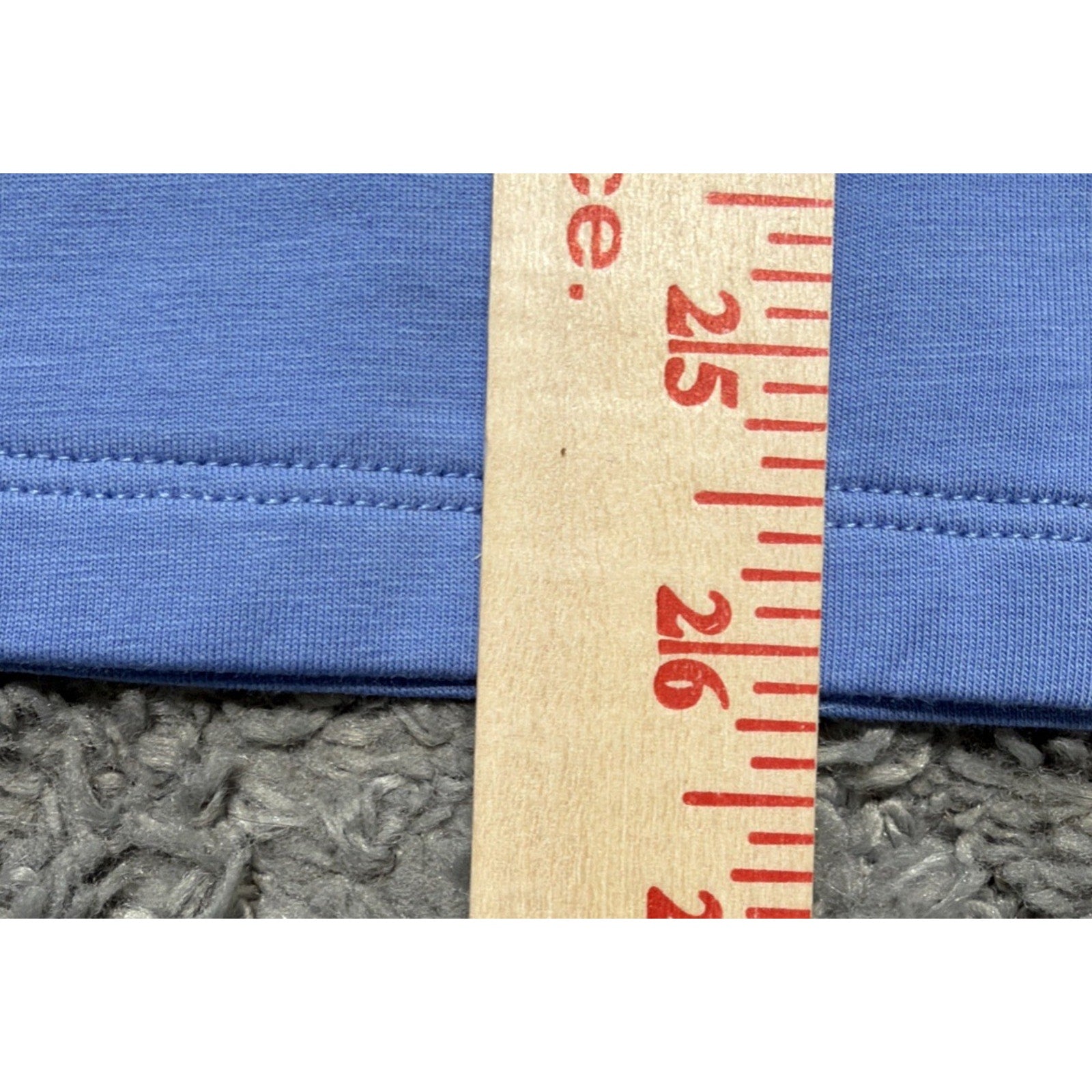 New Chaps Womens Sz XXL Scoop Neck T Shirt Blue Cotton Casual Minimalist