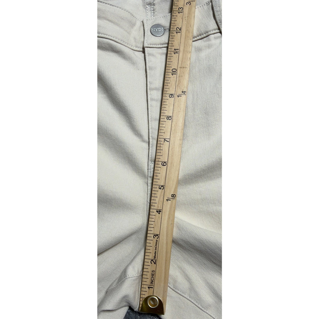 NYDJ Marilyn Straight Crop Jeans , 18W , Feather