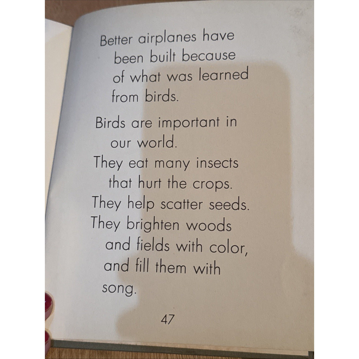 Vintage 1954 The True Book of Birds We Know Margaret Friskey Hardcover Birds