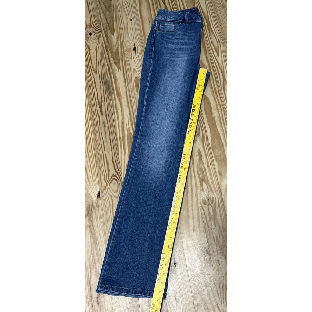 D.Jeans High Waist Slim Bootcut Jeans Denim Skinny Size 4