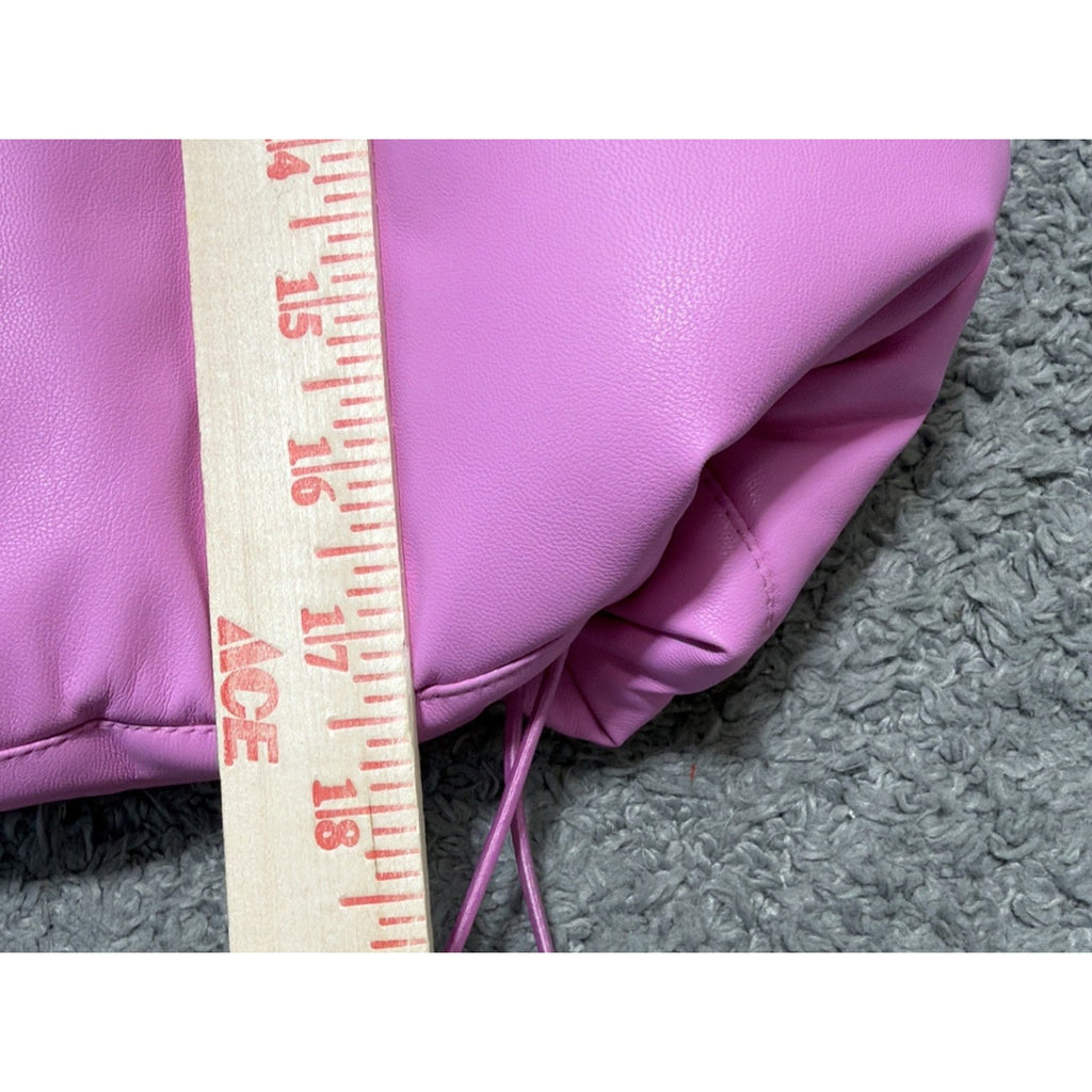 Almost Famous Bright Pink Vest Adjustable Waist Size Large Barbie - NWT