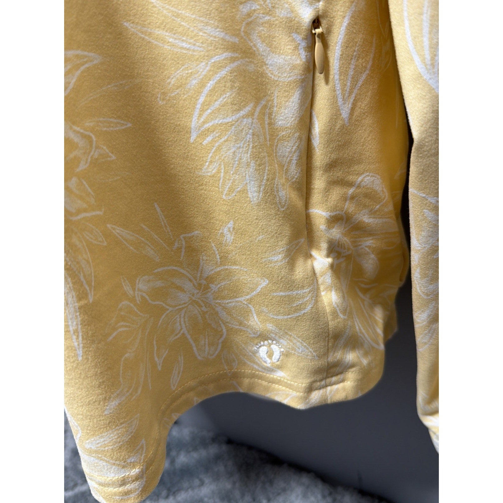 WOMEN'S HANG TEN LONG SLEEVE SOFT FEEL QUICK DRY SUN TEE! UPF 50+XL Pocket