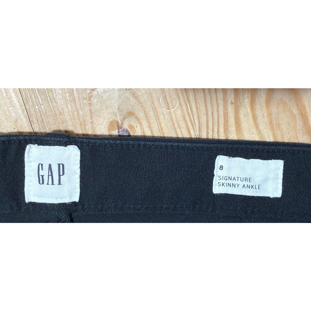 Gap For Good Women's Size 8 Black Signature Skinny Ankle Pants