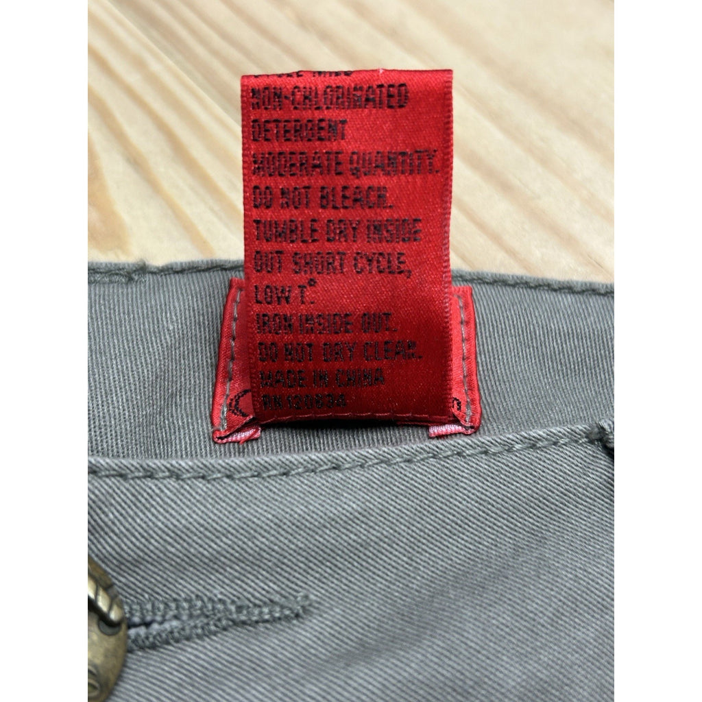 V CHRISTINA Sage Green 4-Pocket Jeans Stretch Sage Green Size 2 EUC.